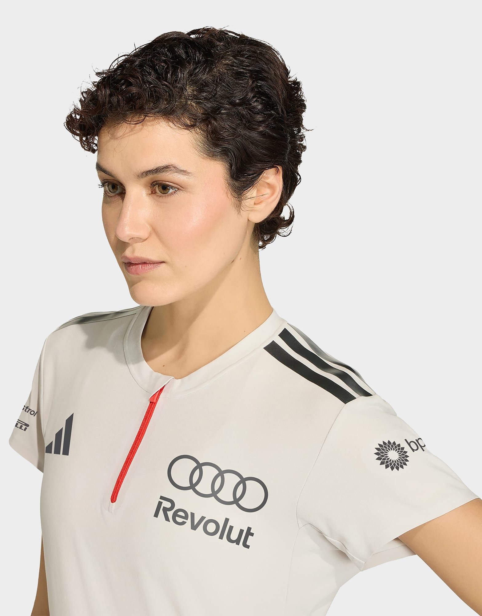adidas AUDI REVOLUT F1 TEAM ENGINEERS & MARKETING POLOSHIRT, KURZÄRMELIG