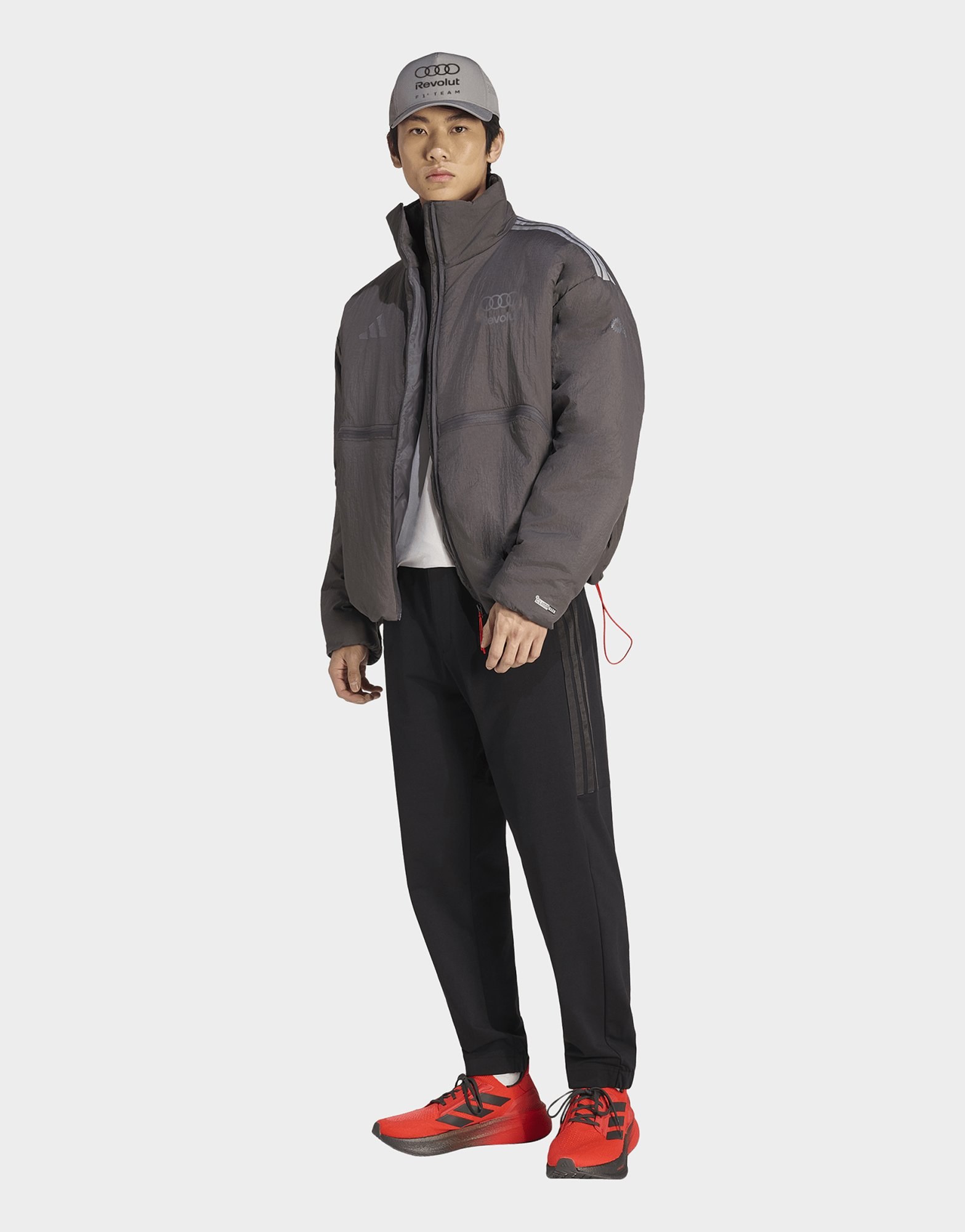 adidas AUDI REVOLUT F1 TEAM ENGINEERS & MARKETING PUFFER JACKE
