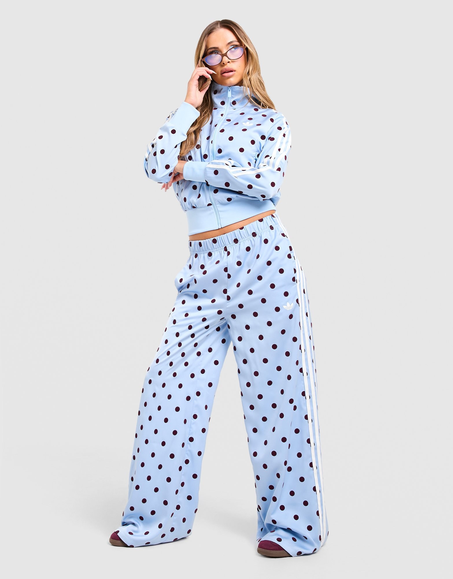 adidas Originals Polka Dot Firebird Track Pants