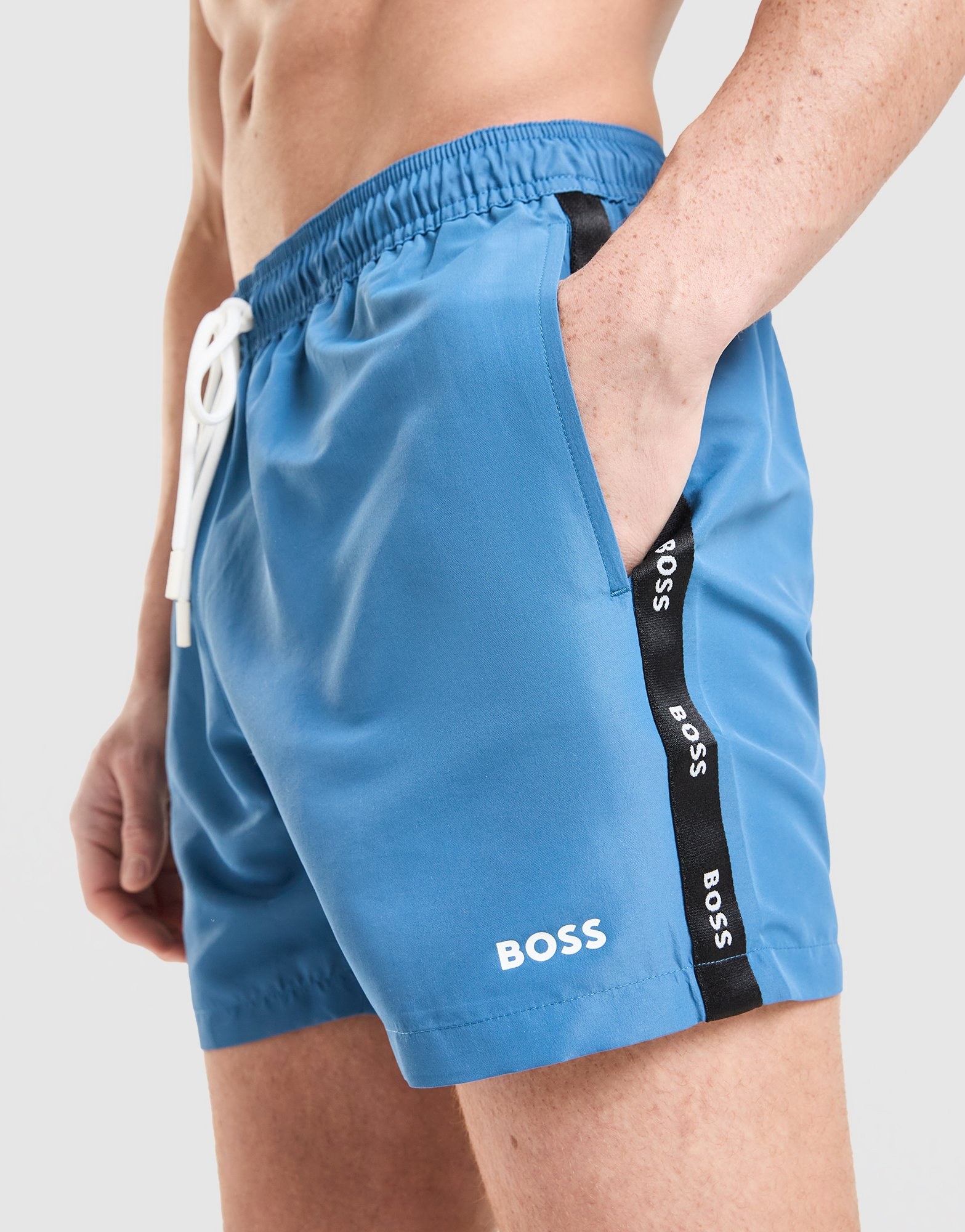 BOSS Repeat Tape Swim Shorts