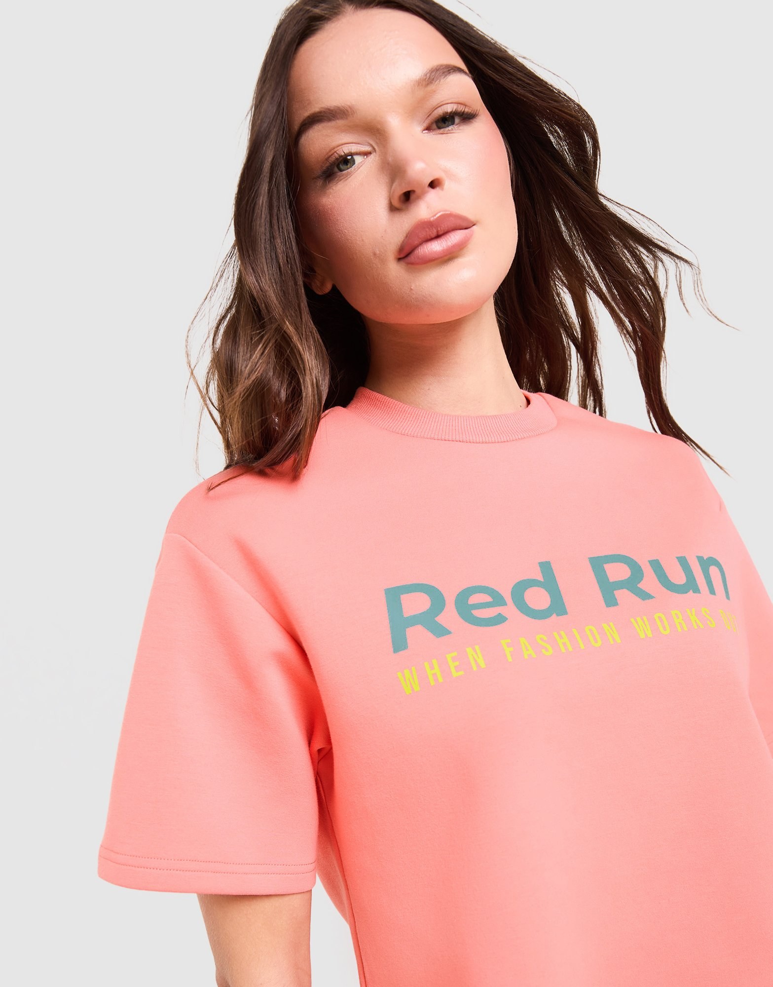 Miscellaneous Azure Boxy Cropped T-shirt