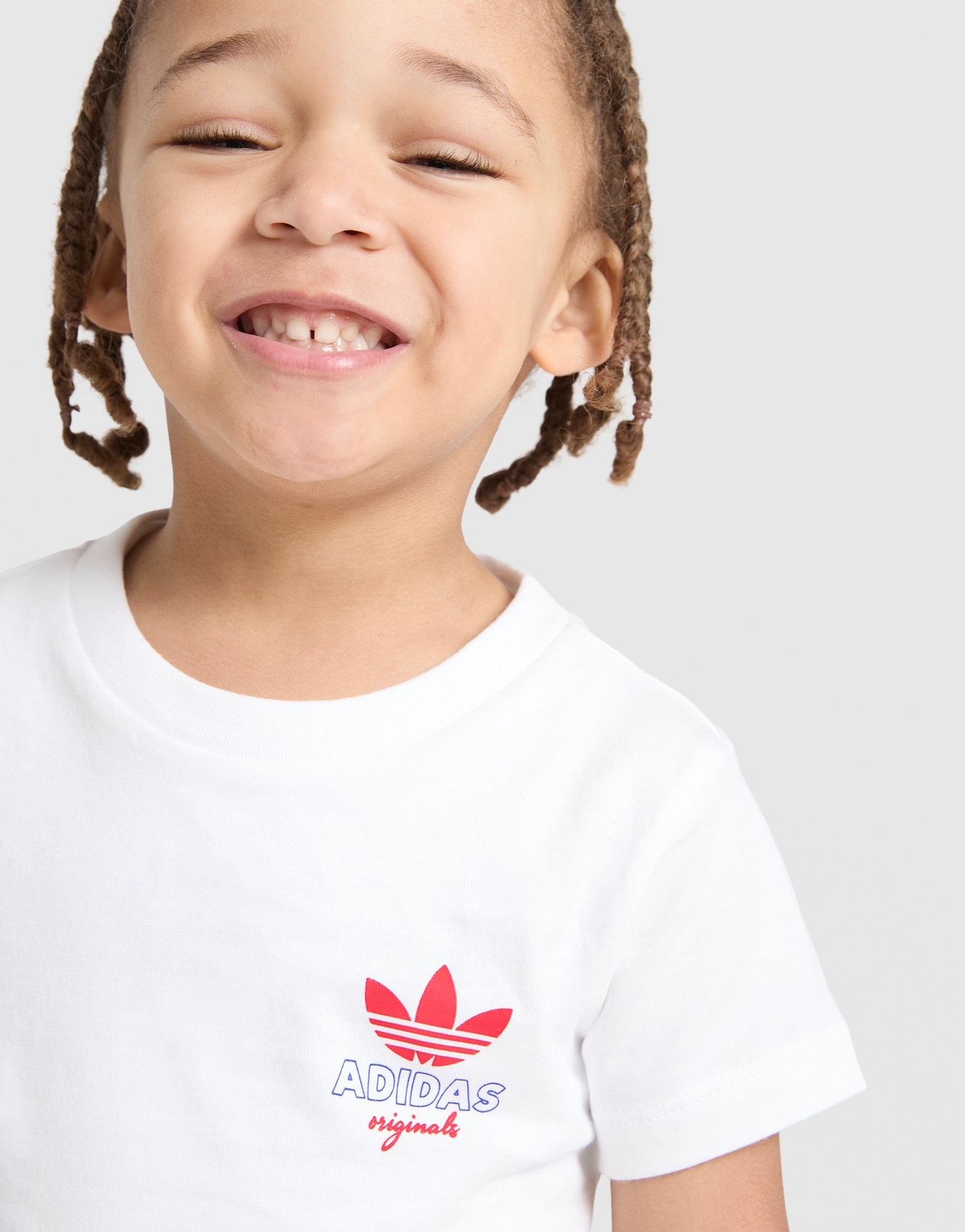 adidas Originals Cafe T-Shirt & Shorts Set Babys