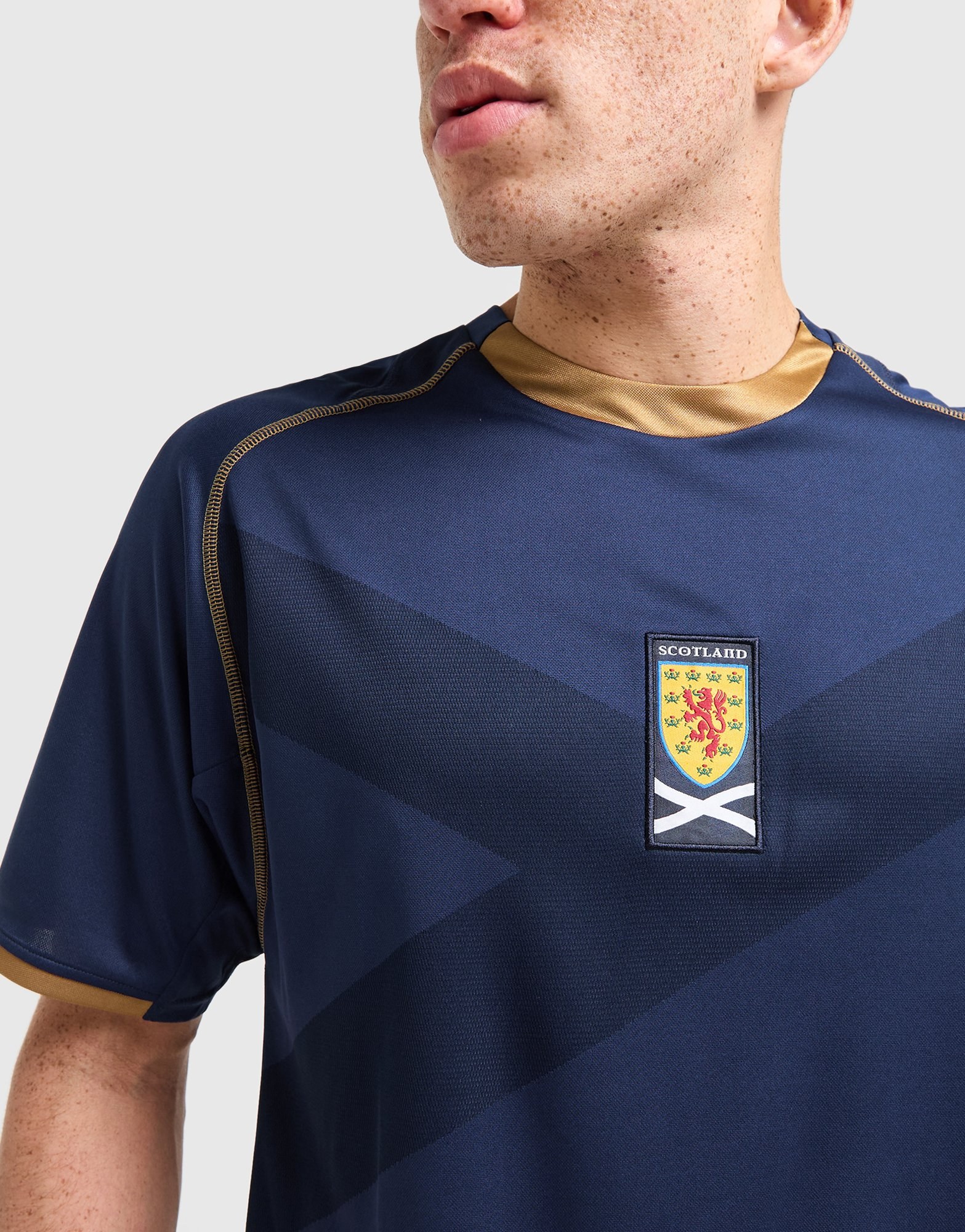 Score Draw Scotland '07 Retro Heimtrikot