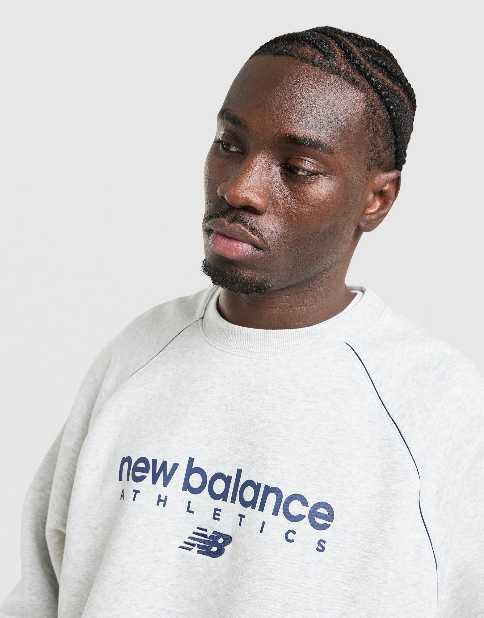 New Balance Trackside Piping Crew Sweatshirt