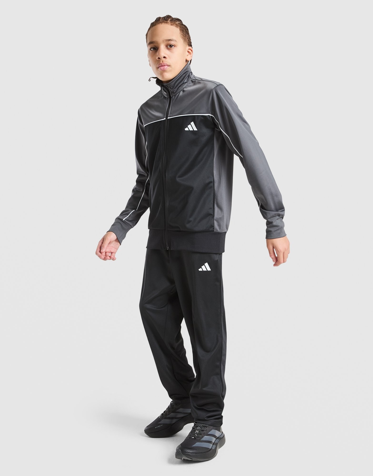 adidas Badge of Sport Piping Tracksuit Junior