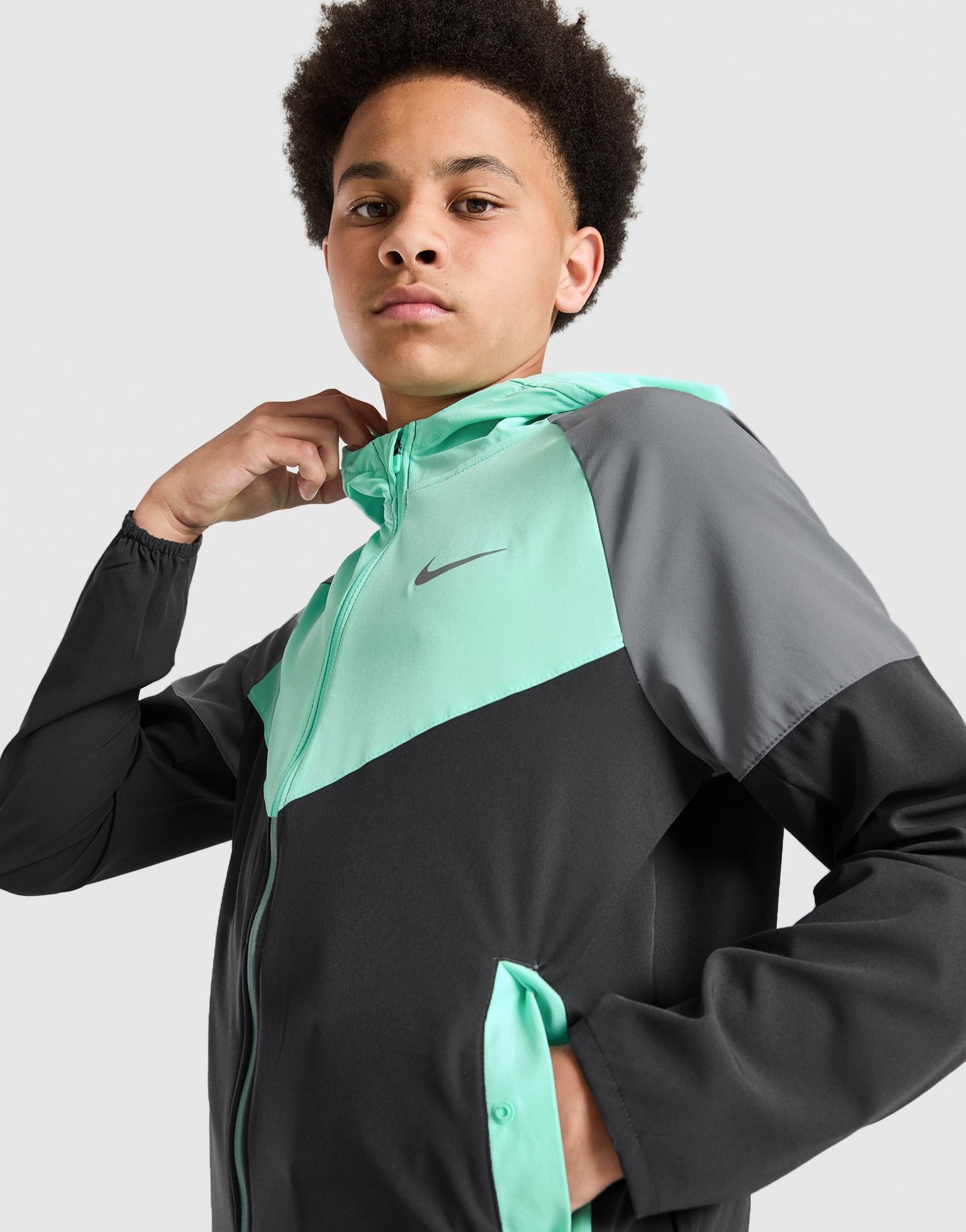 Nike Miler Colourblock Jacke Kinder