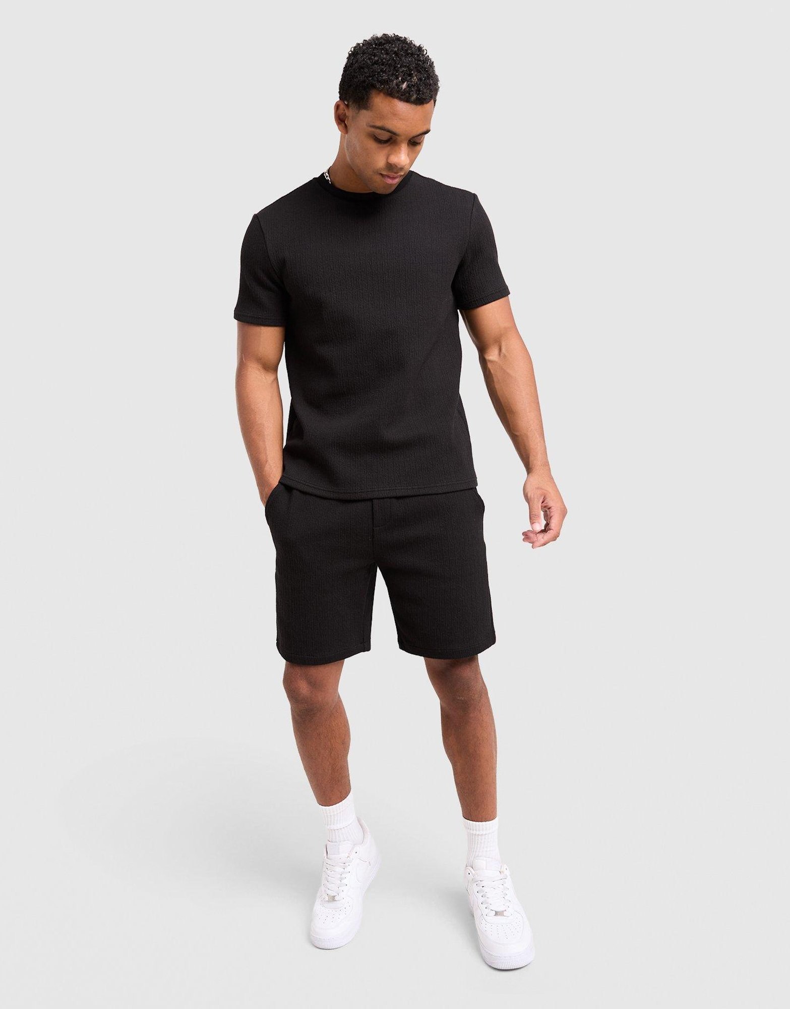 Belier Textured Shorts