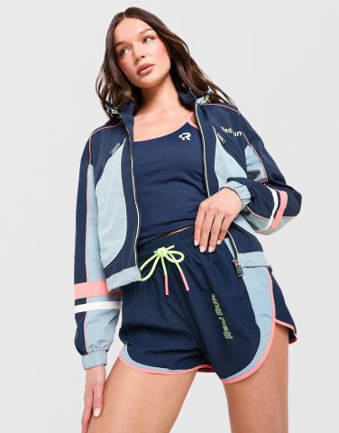 Miscellaneous Azure Colourblock Running Shorts