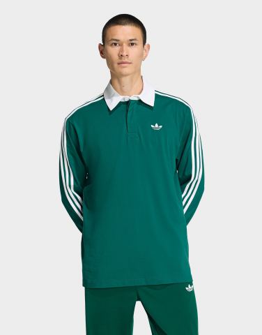 adidas 3-streifen Rugby Longsleeve Polo