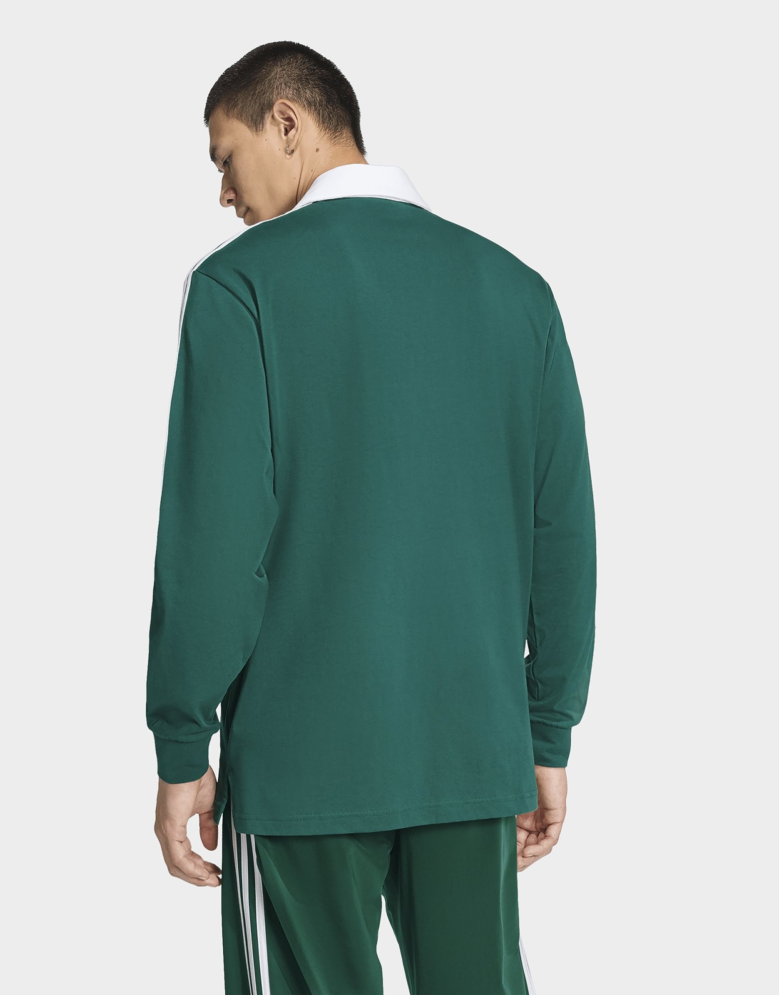 adidas 3-streifen Rugby Longsleeve Polo