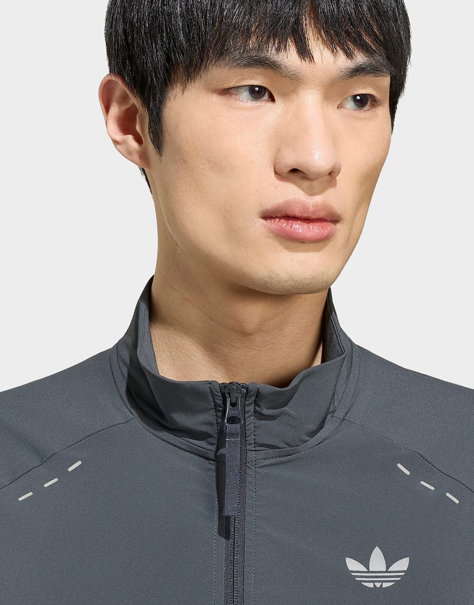 adidas TECH TREFOIL ESSENTIALS FZ HOOD Originals Jacke