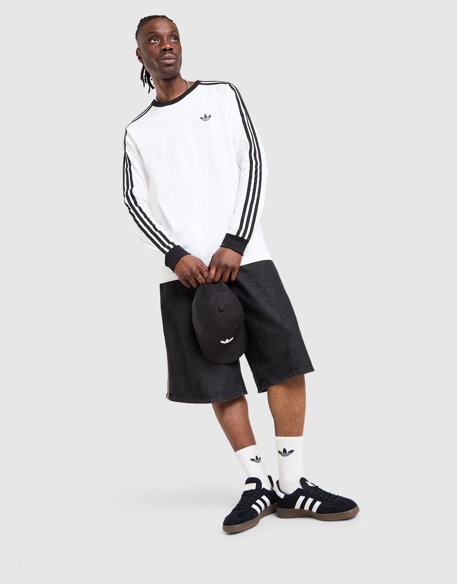 adidas Originals adicolor Classics 3-Streifen Langarmshirt Herren