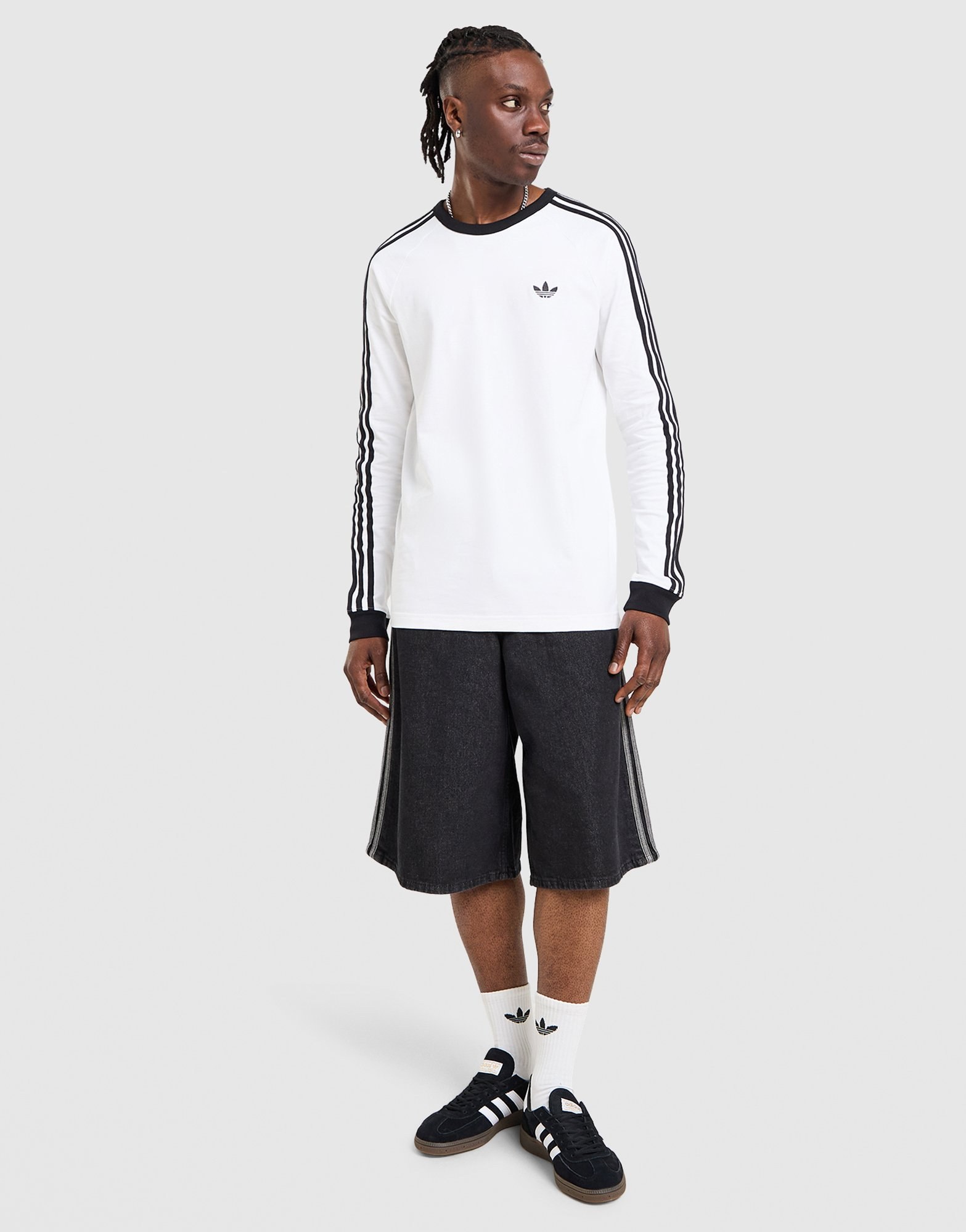 adidas Originals adicolor Classics 3-Streifen Langarmshirt Herren