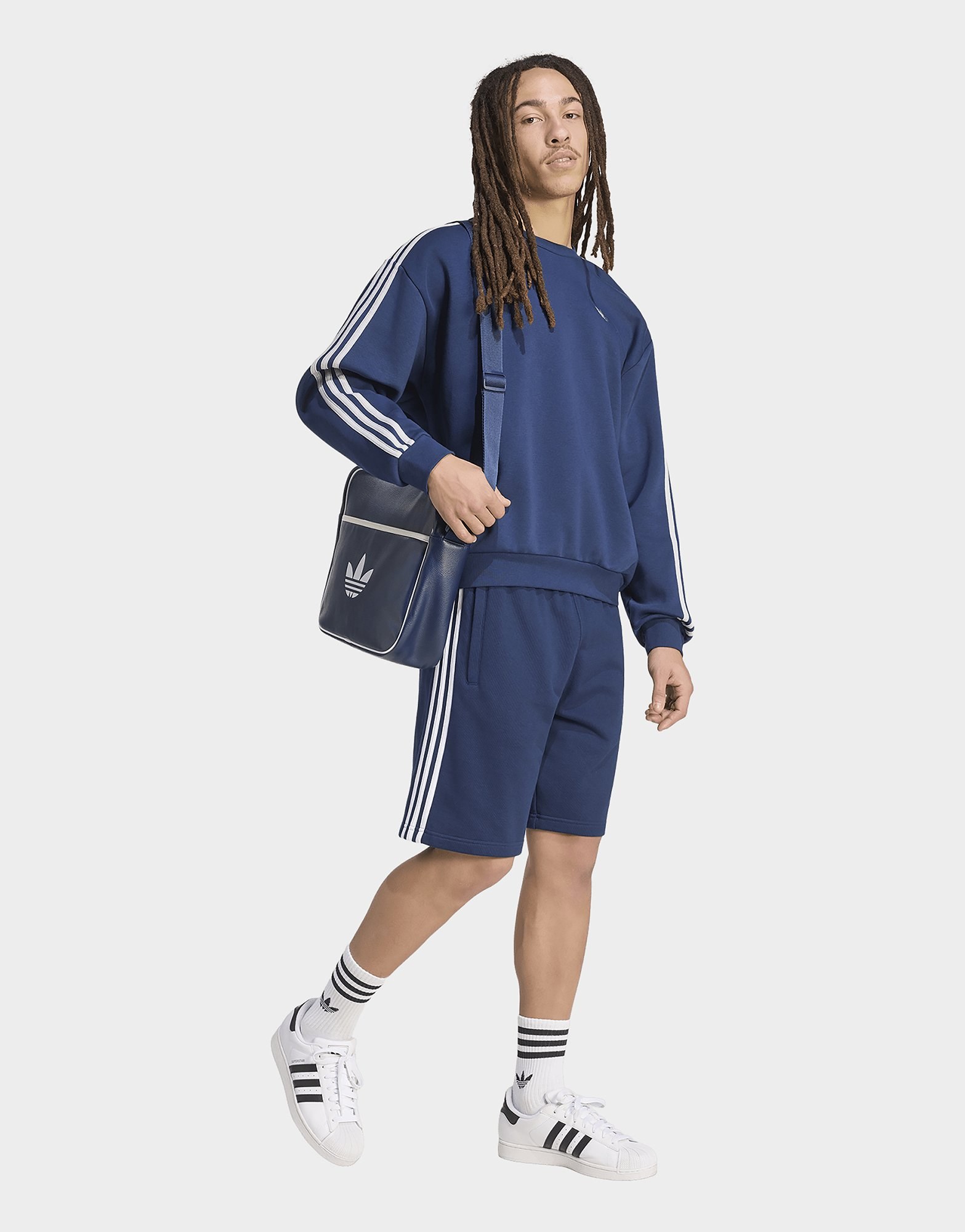 adidas Adicolor 3-streifen Oversized Crewneck
