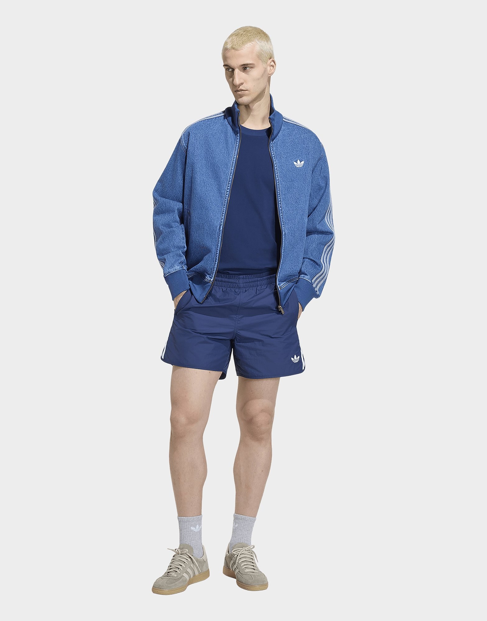 adidas Adicolor 3-streifen T-shirt, Oversize