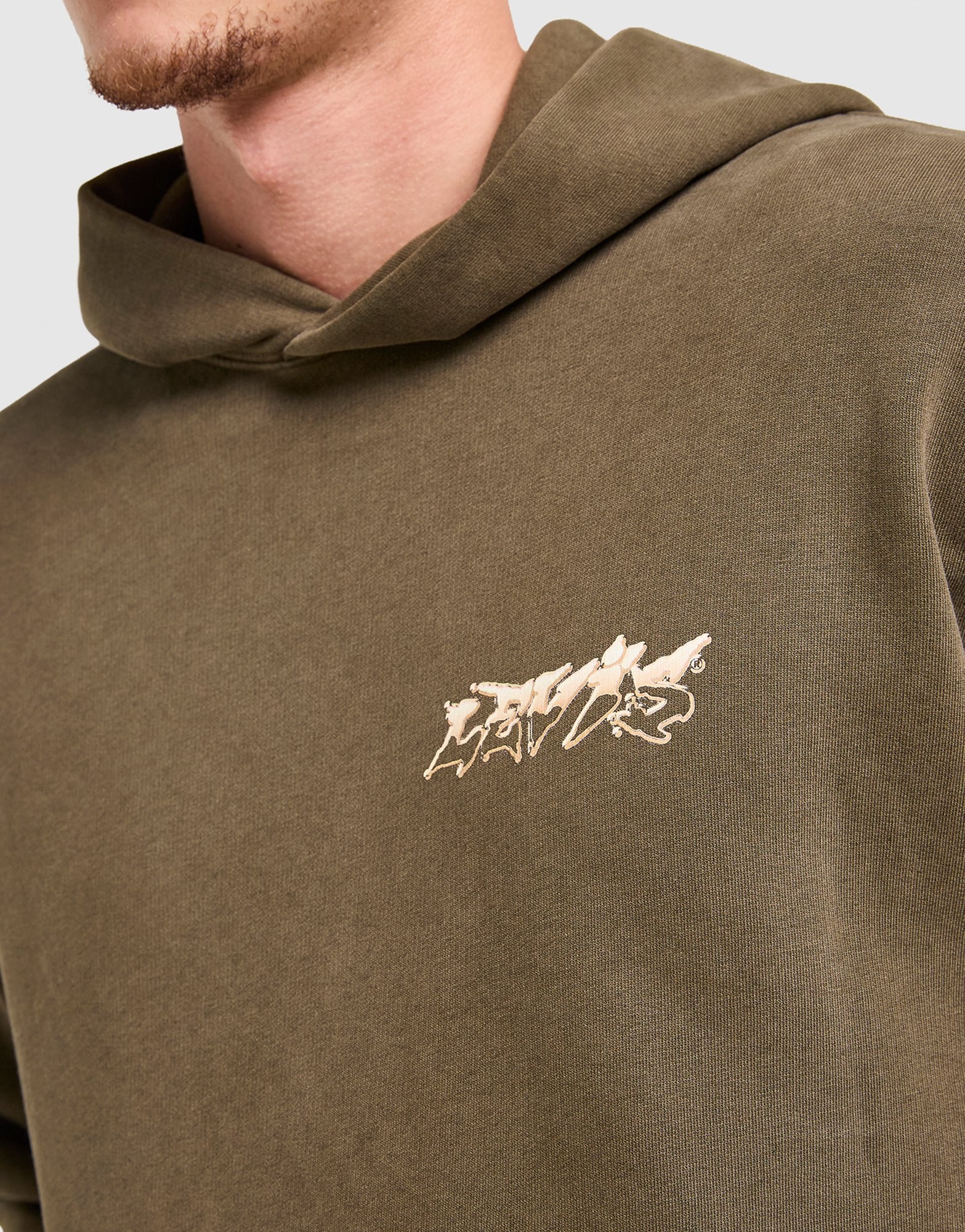LEVI'S Boxy Wash Coffee Hoodie