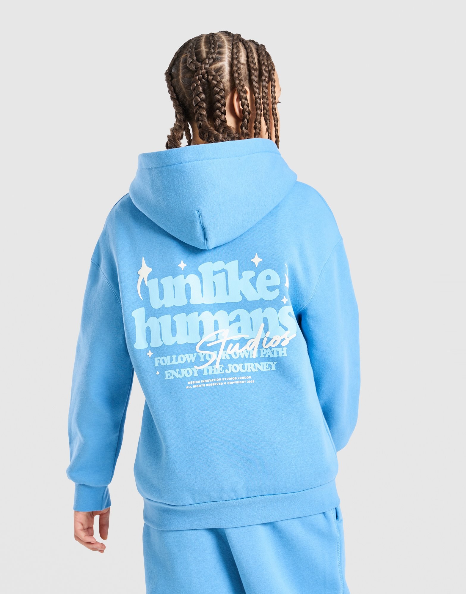 Unlike Humans Crafted Hoodie Kinder