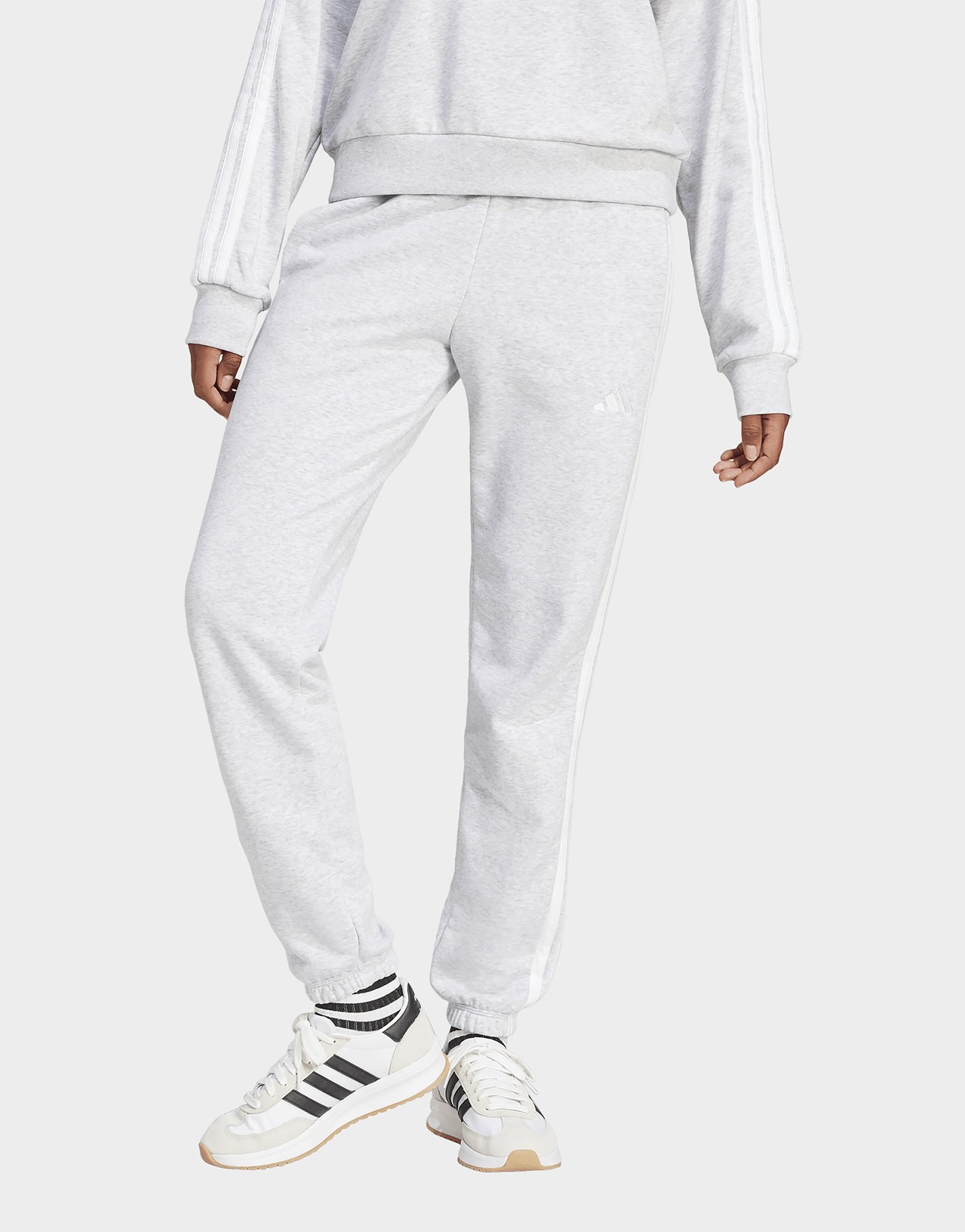 adidas Essentials 3-streifen French Terry Cuffed Hose