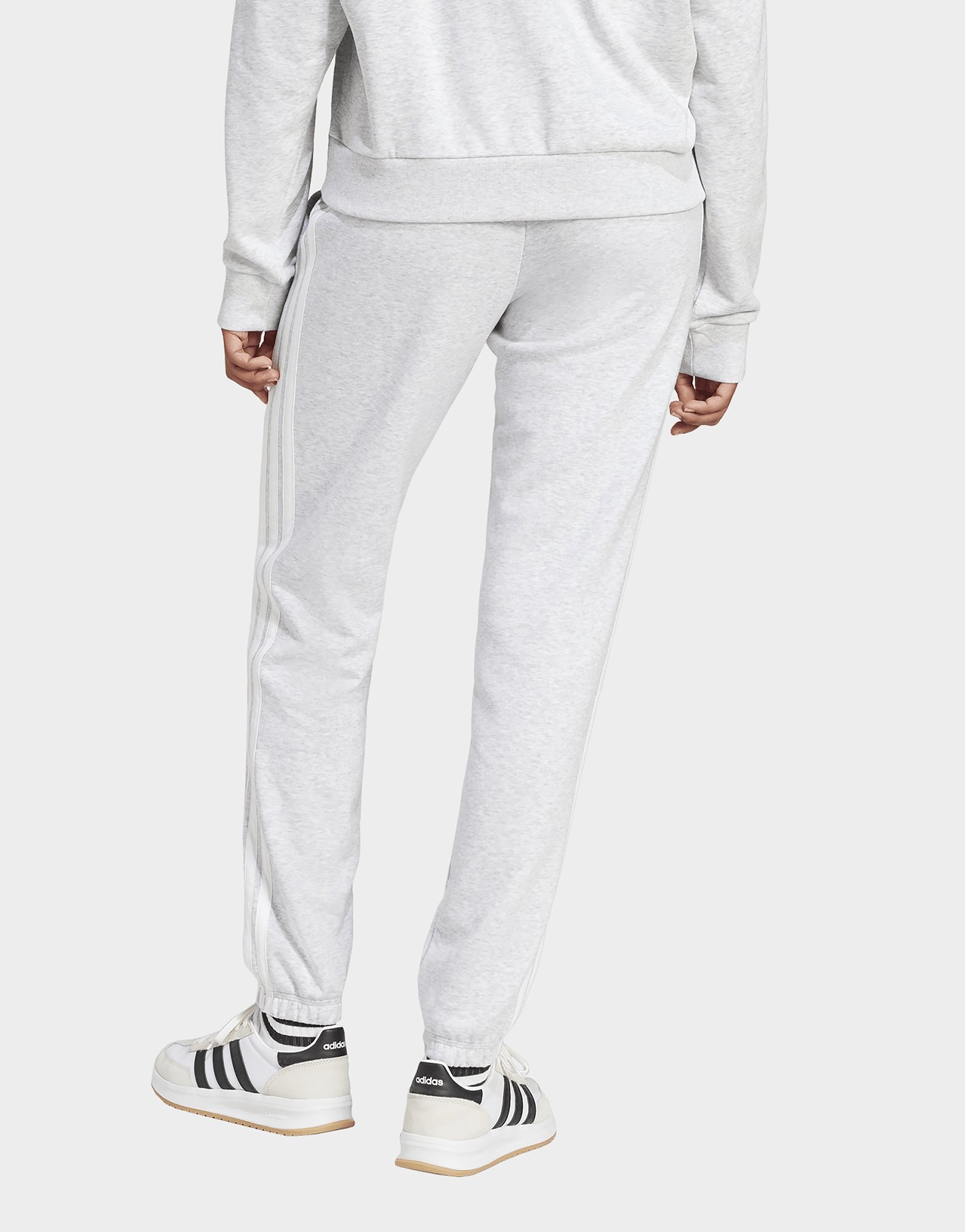 adidas Essentials 3-streifen French Terry Cuffed Hose