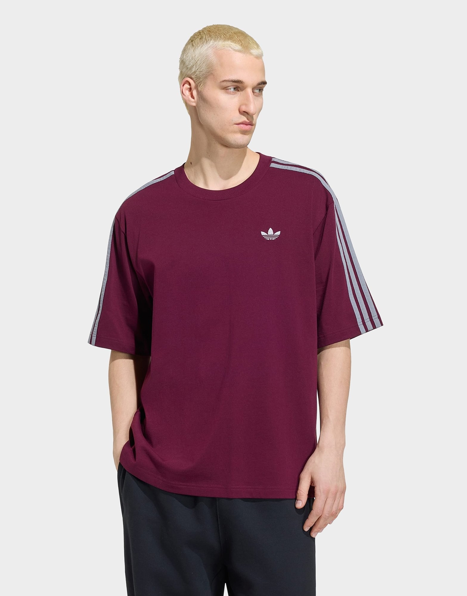 adidas Adicolor 3-streifen T-shirt, Oversize