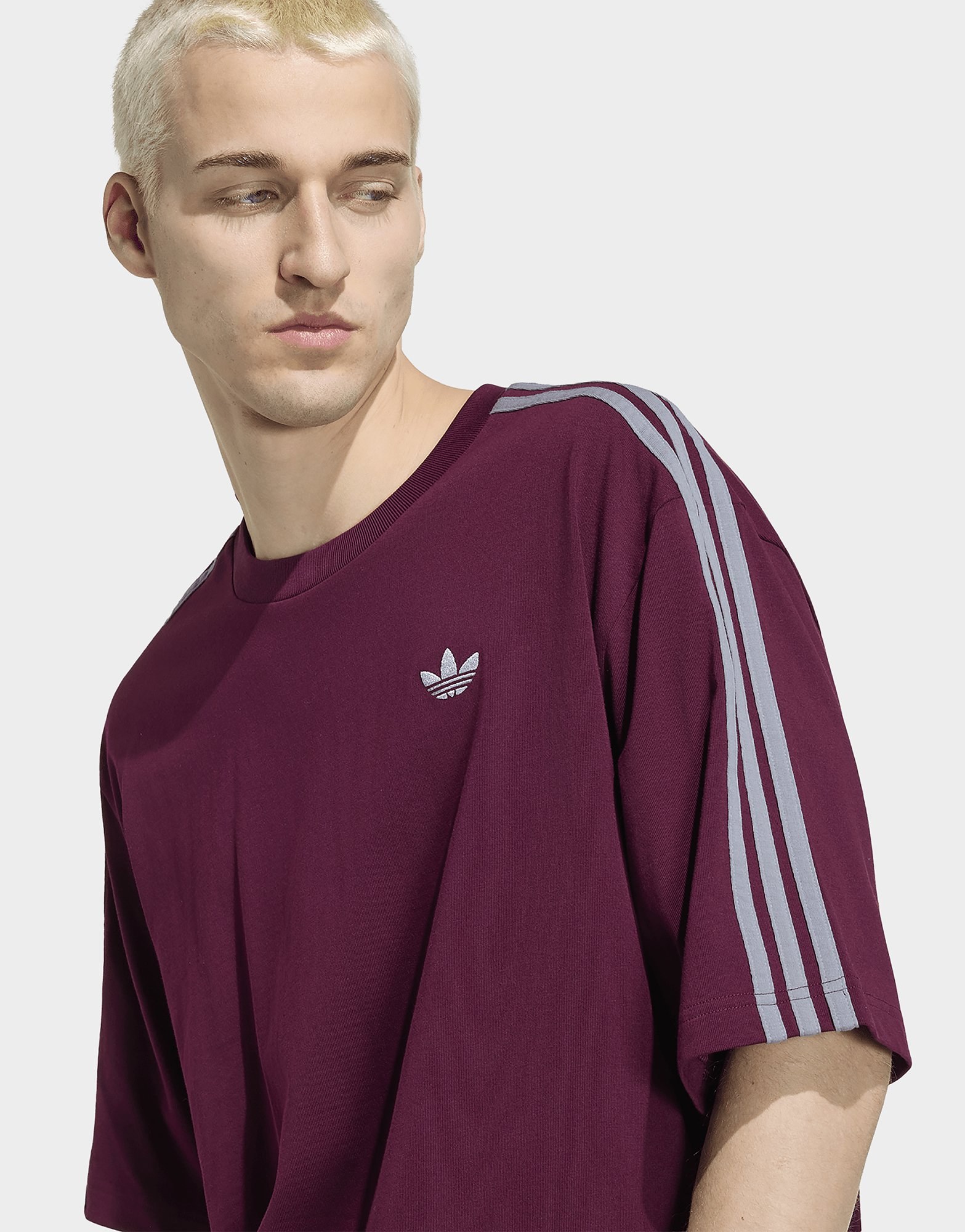 adidas Adicolor 3-streifen T-shirt, Oversize
