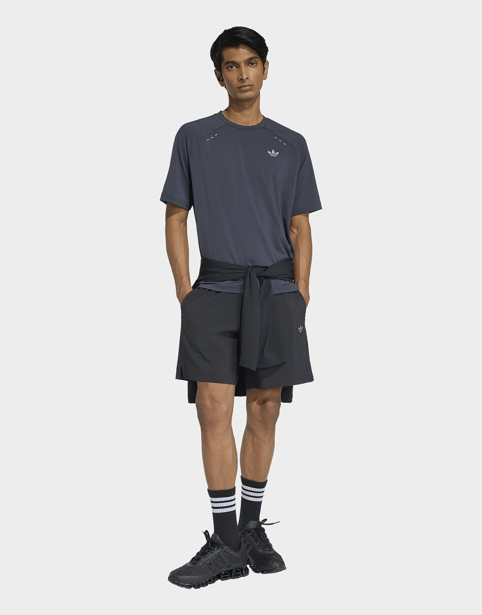 adidas Tech Trefoil Essentials Polyester T-shirt