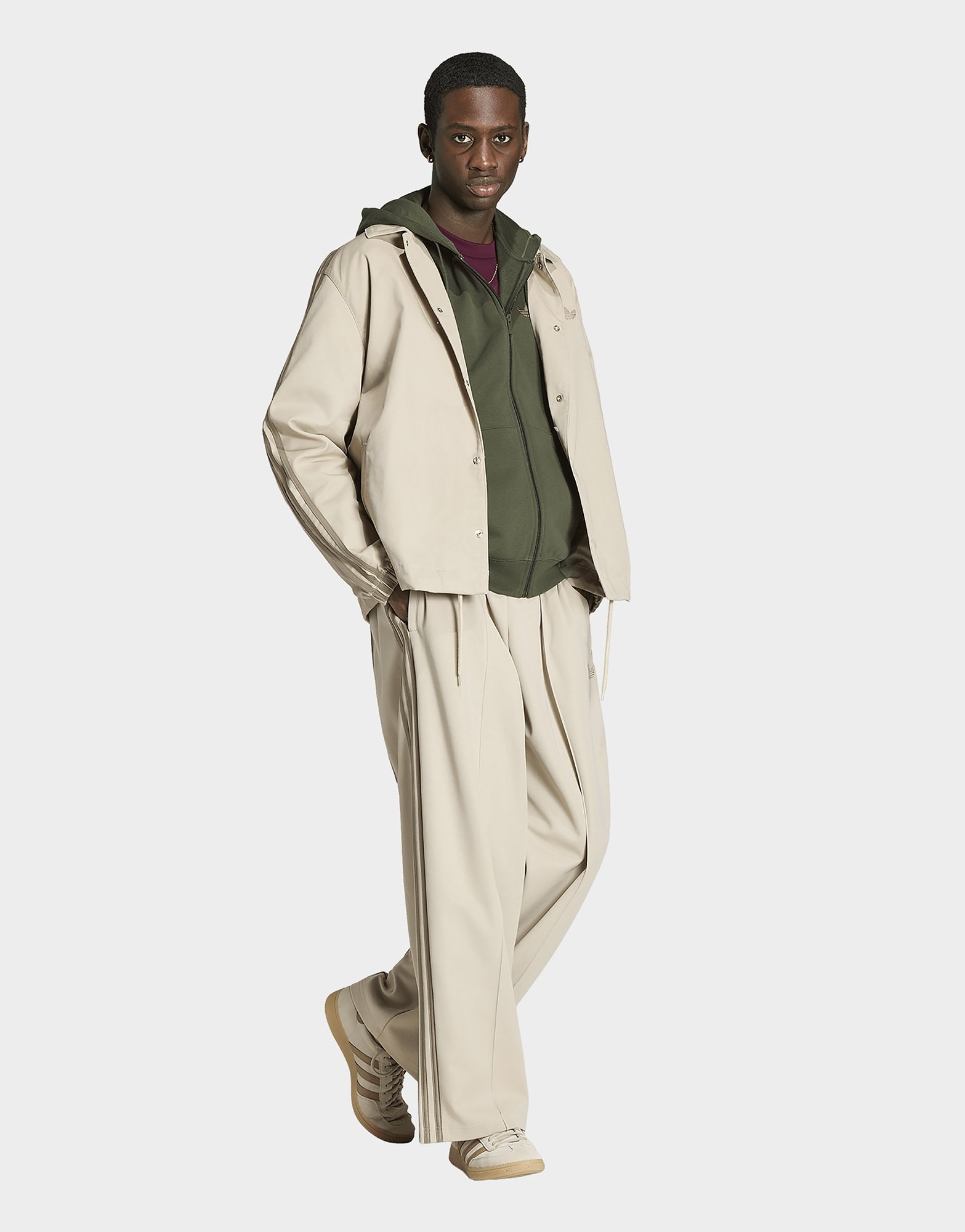 adidas Adicolor Kapuzenjacke, Oversize