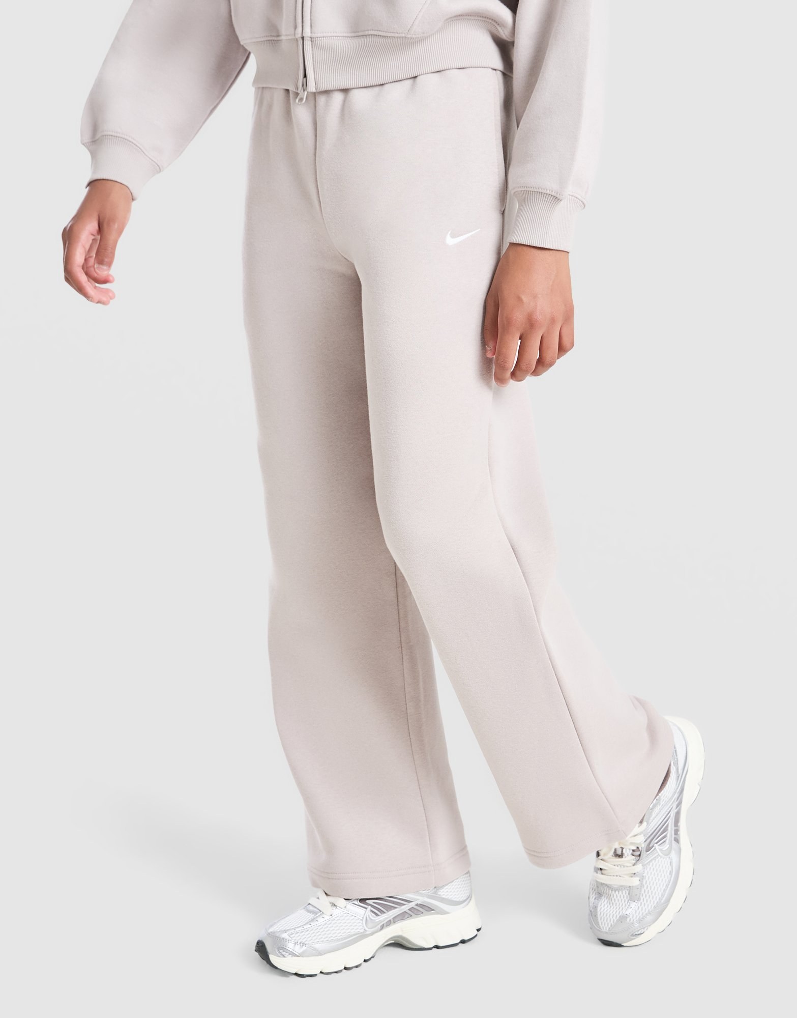 Nike Girls' Studio Fleece Wide Leg Jogginghose Kinder