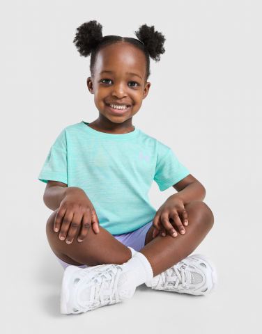 Under Armour Girls' Tech Twist T-Shirt/Shorts Set Infant