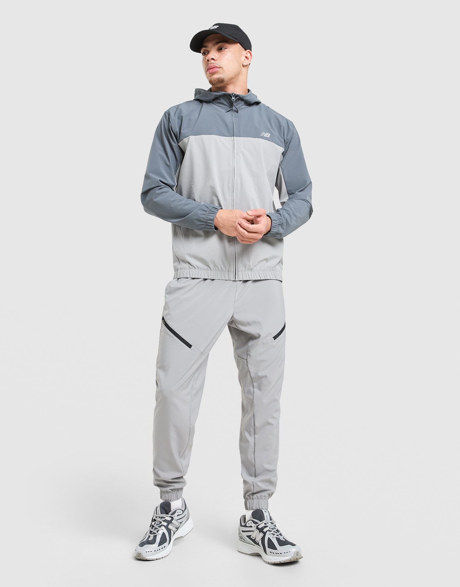 New Balance Colour Block Woven Jacke