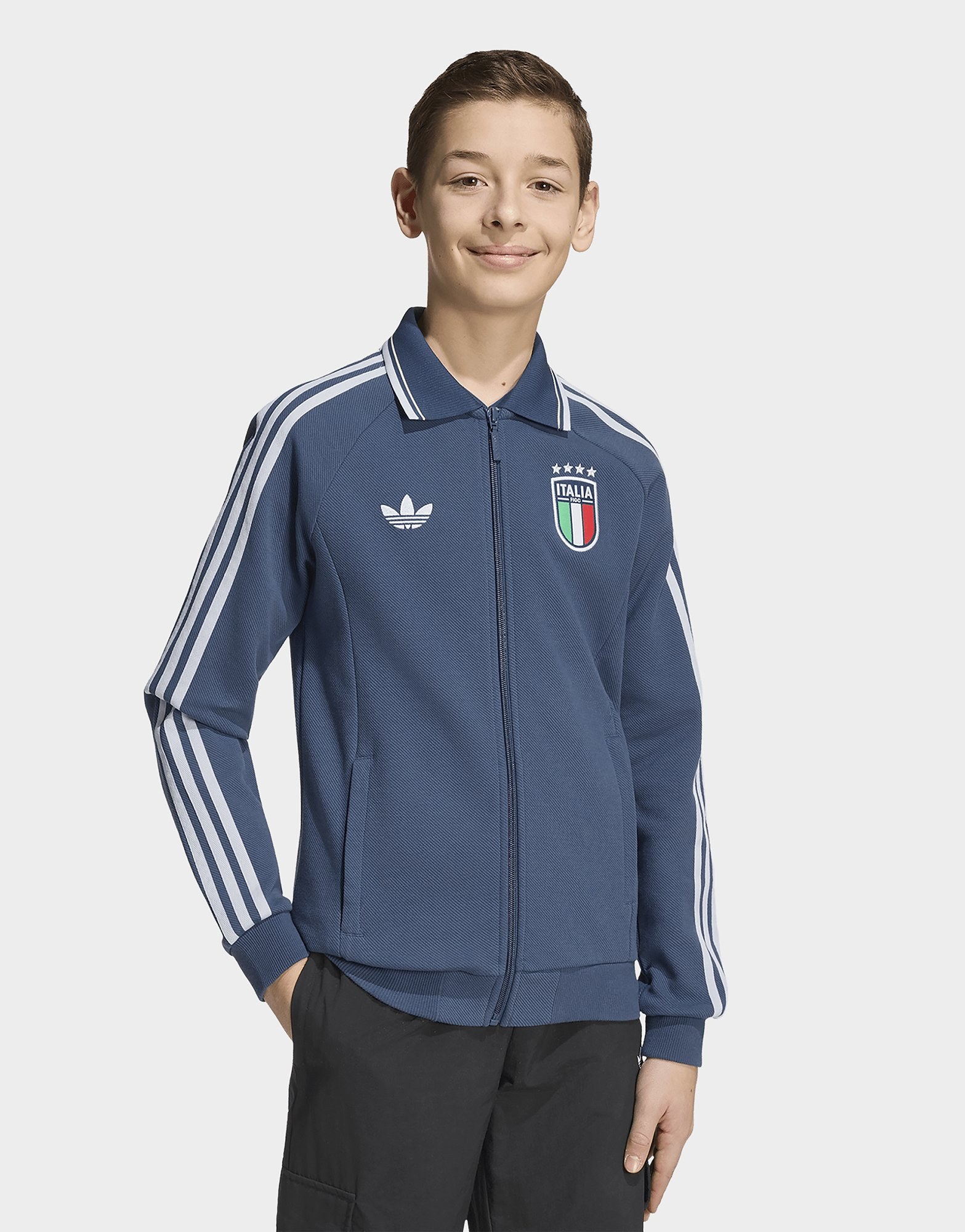 adidas Italien Kids Anthem Auswärtsjacke