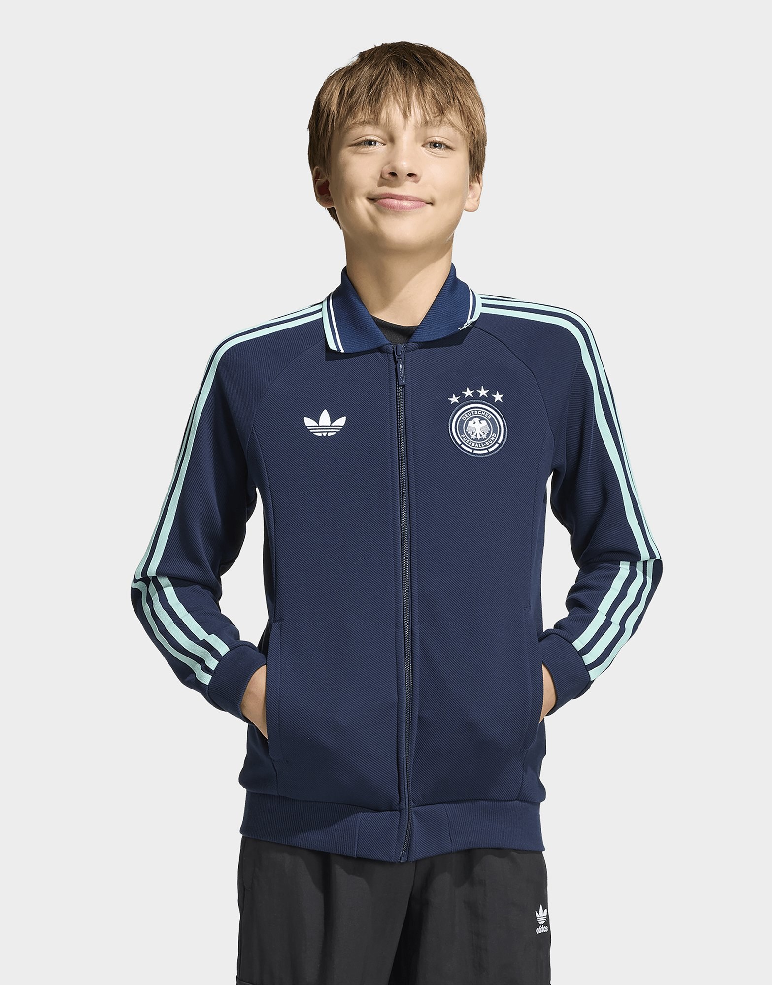 adidas Deutschland Anthem Kids Auswärtsjacke