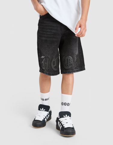 Hoodrich Gradient Denim Jorts Kinder