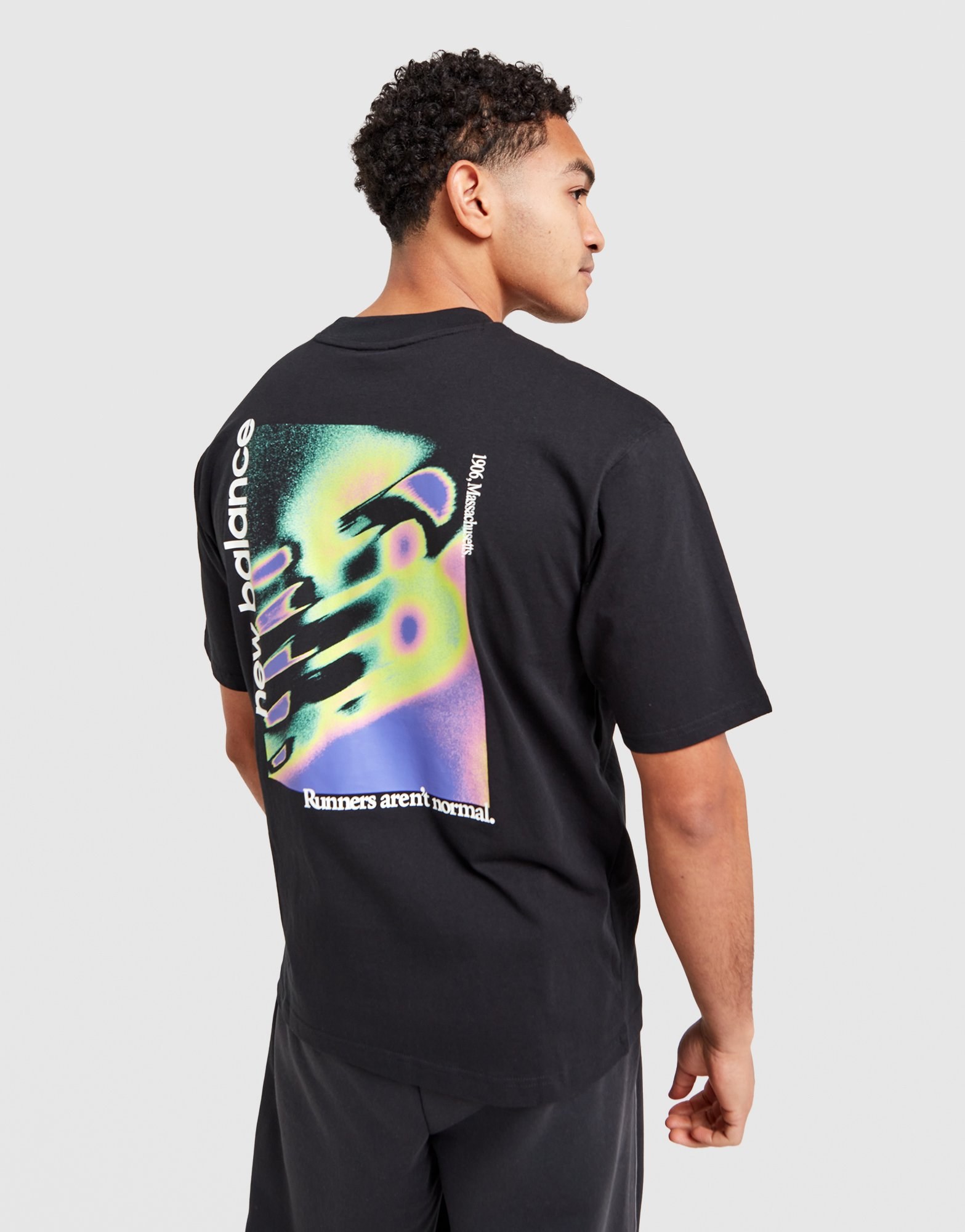 New Balance Neon Back Hit T-Shirt