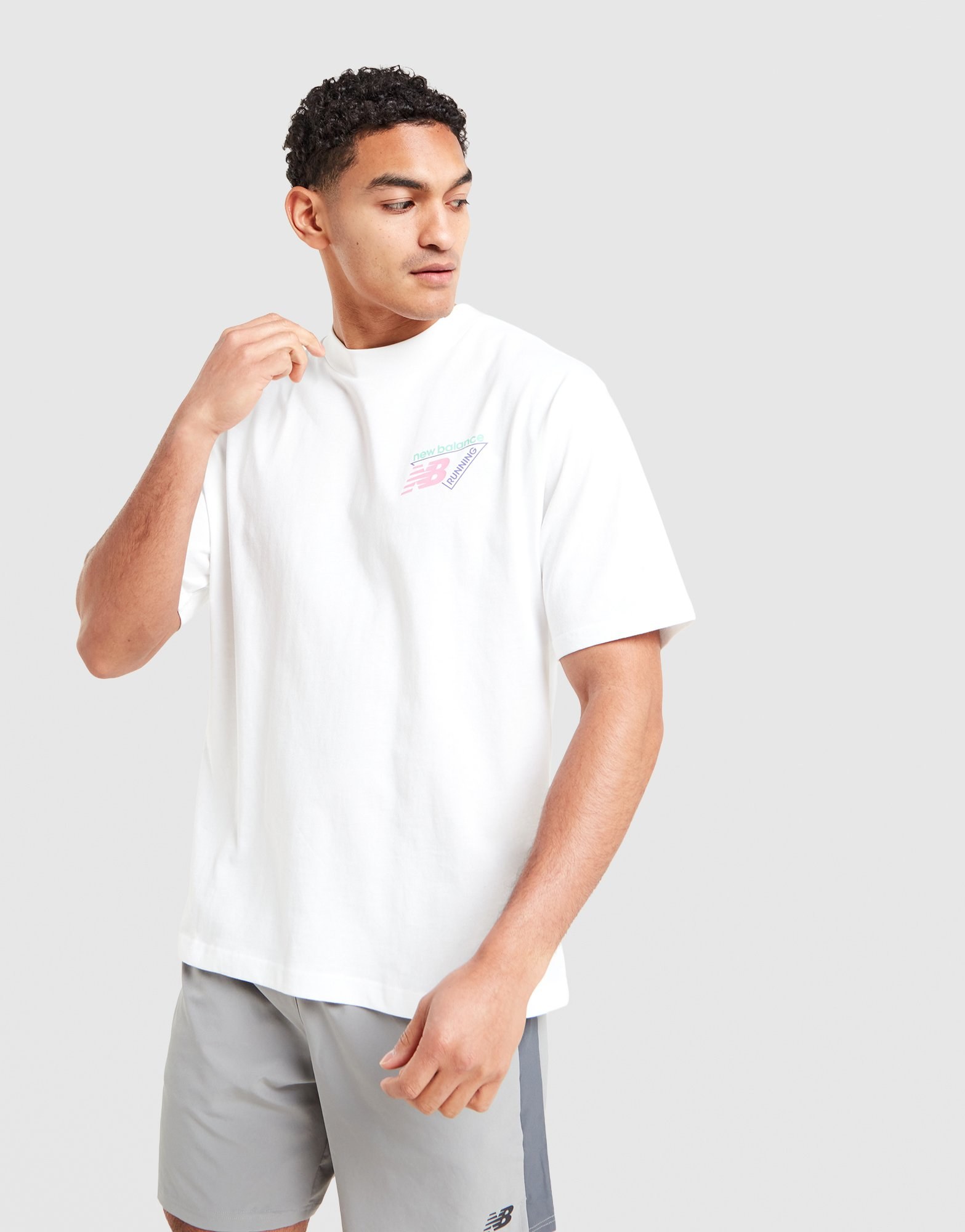 New Balance Neon Back Hit T-Shirt