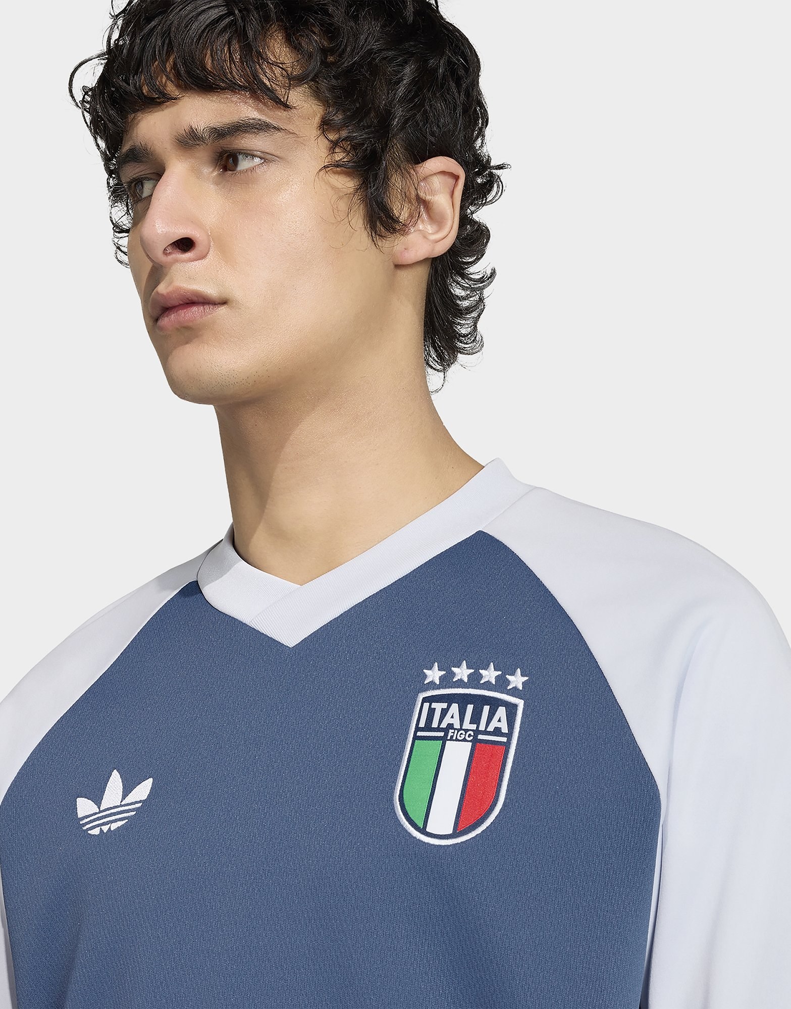 adidas Italien 26 Pre-Match Warm Auswärts-Oberteil