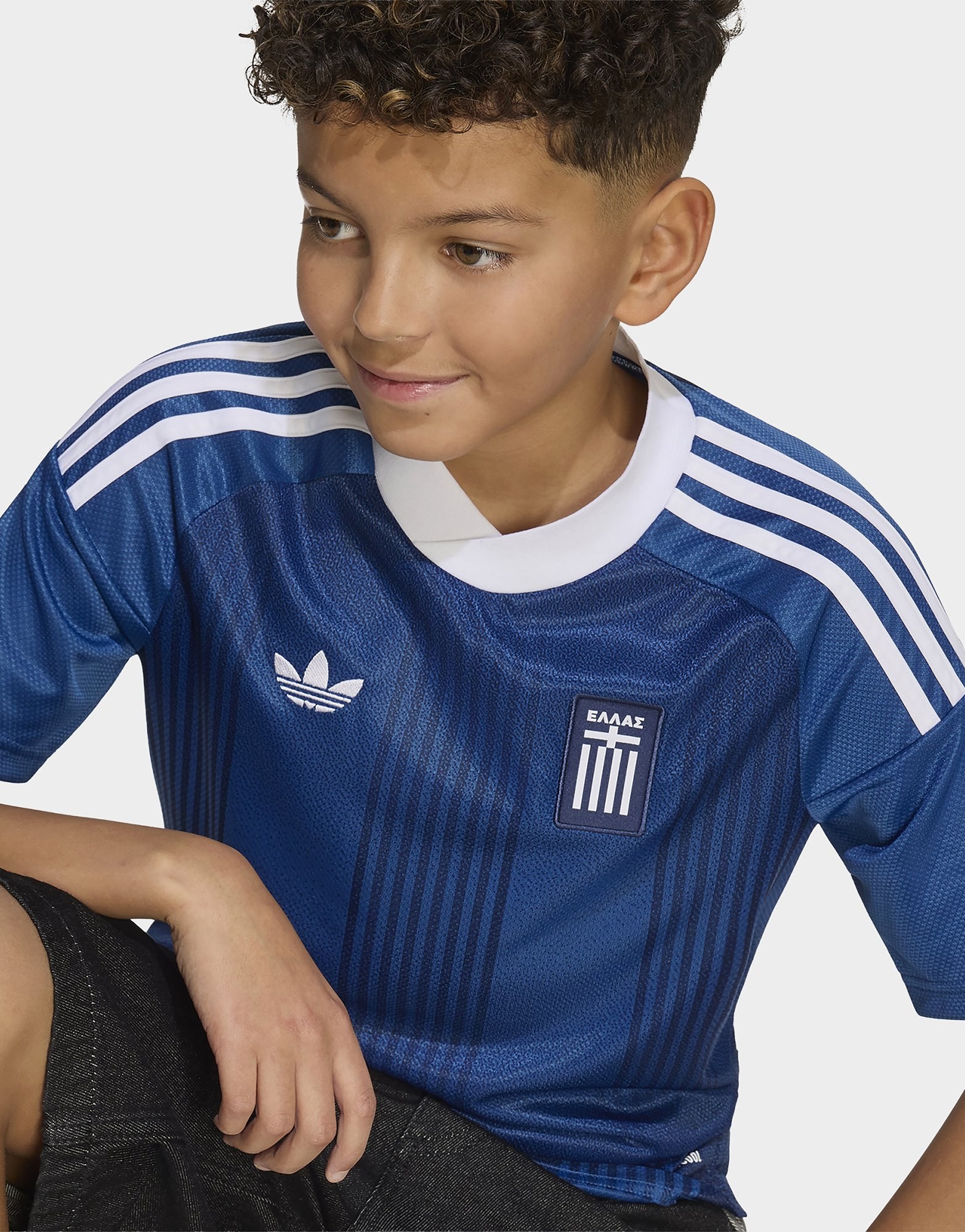 adidas Griechenland 26 Kids Auswärtstrikot