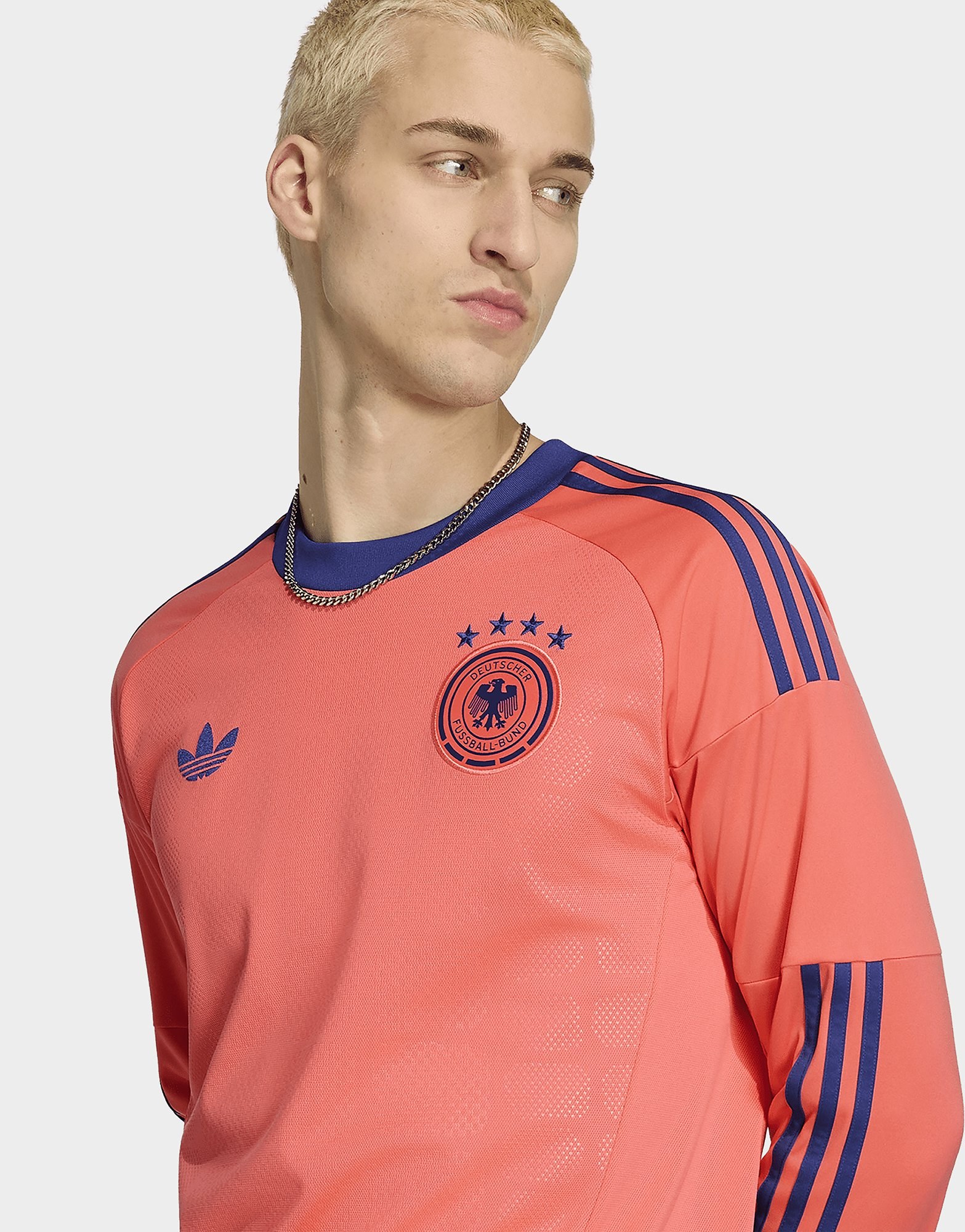 adidas Deutschland 26 Torwart-Auswärtstrikot, langärmlig