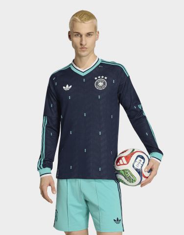 adidas Deutschland 26 Authentic Auswärtstrikot, Langärmlig