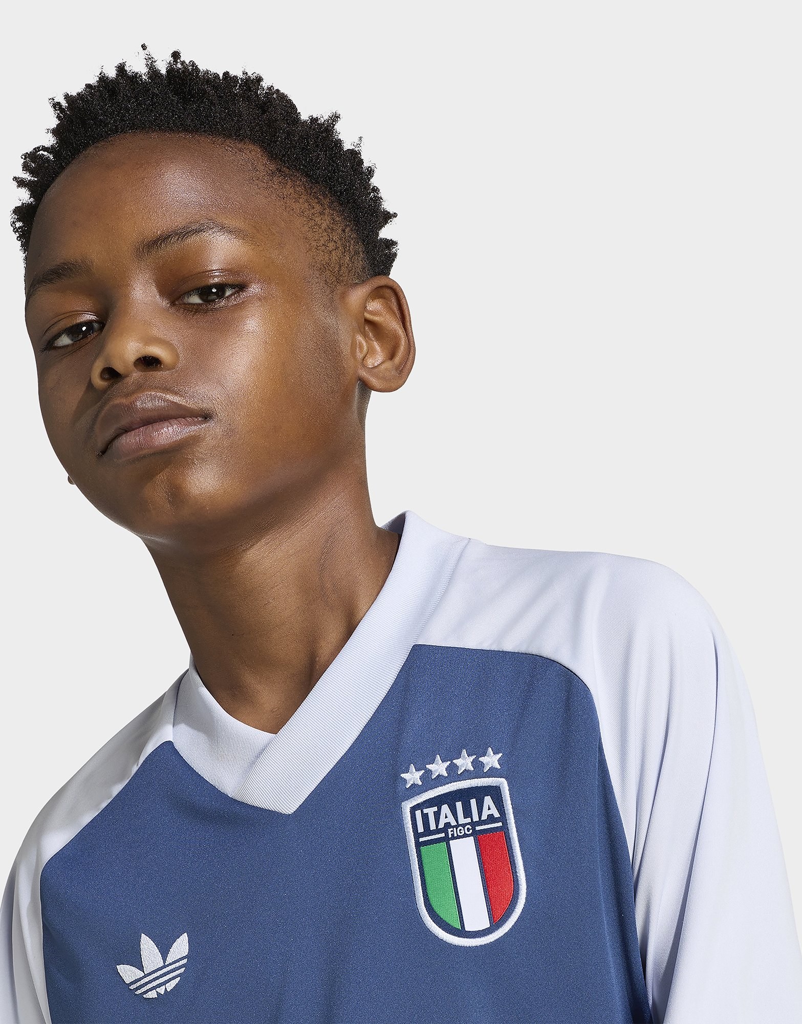 adidas Italien 26 Kids Pre-match Auswärtstrikot