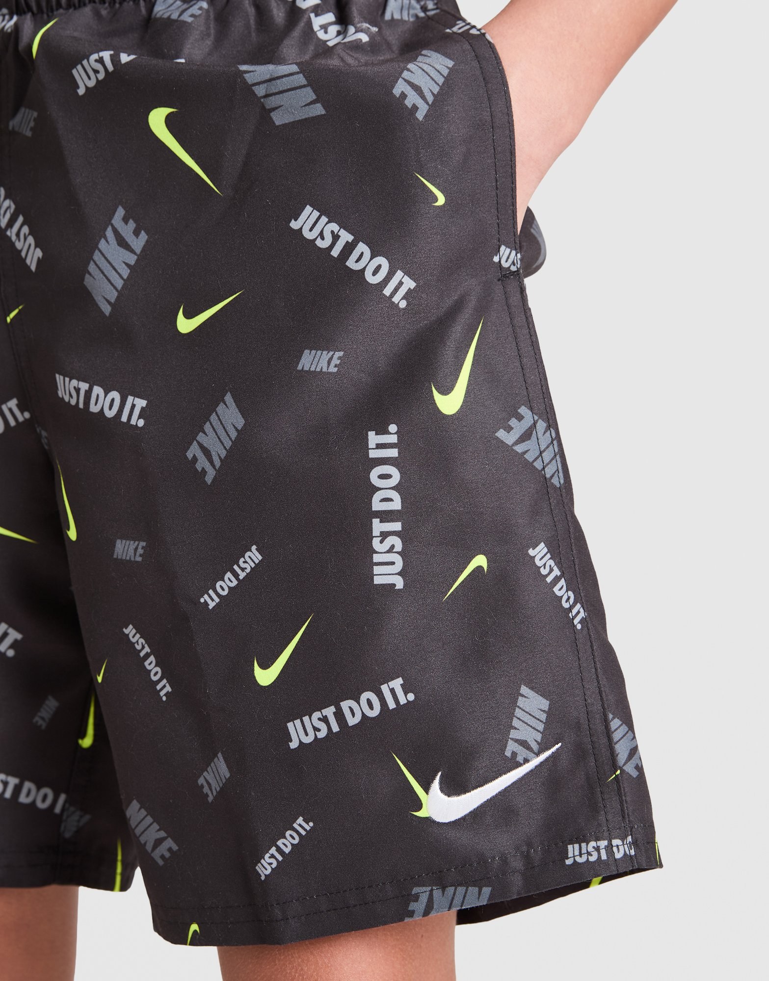 Nike All Over Print Swim Shorts Junior