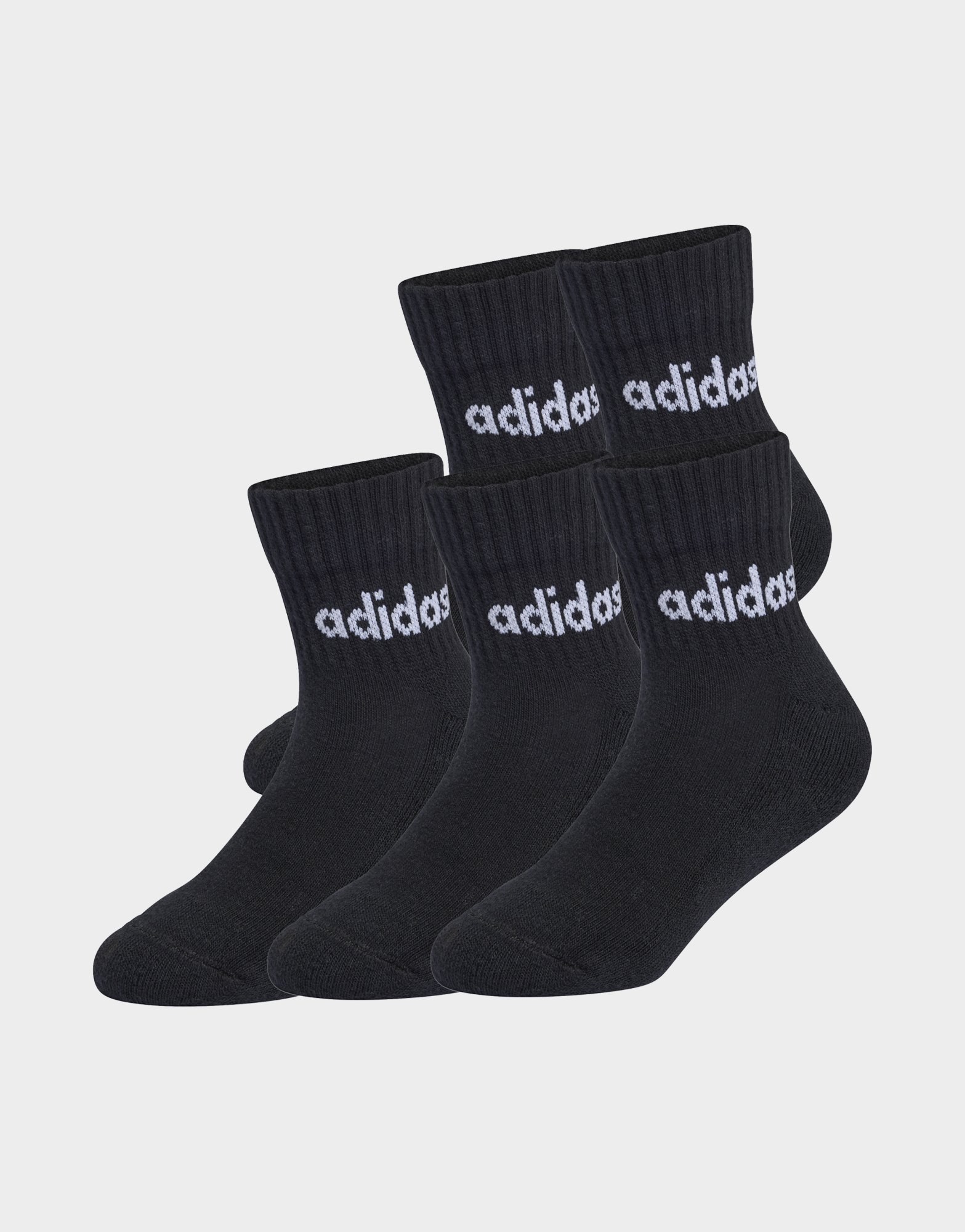 adidas Kids Linear Ankle Socken, 5 Paar