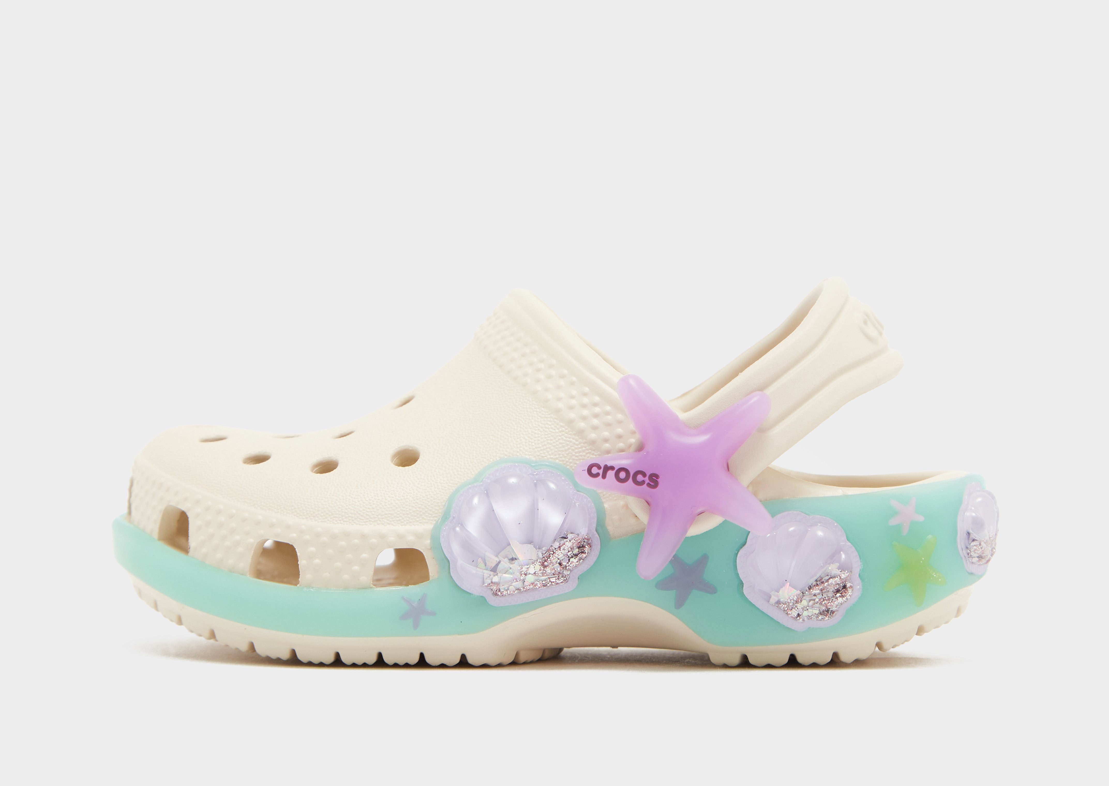 Crocs Classic Clog Sea Sparkle Infant