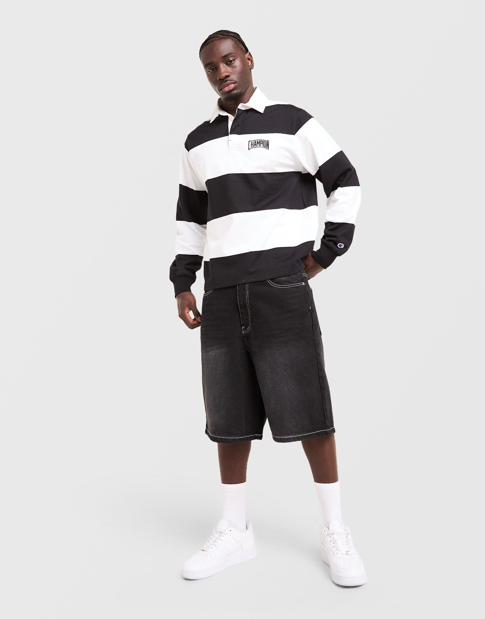 Champion State Of Play Long Sleeve Polo Shirt