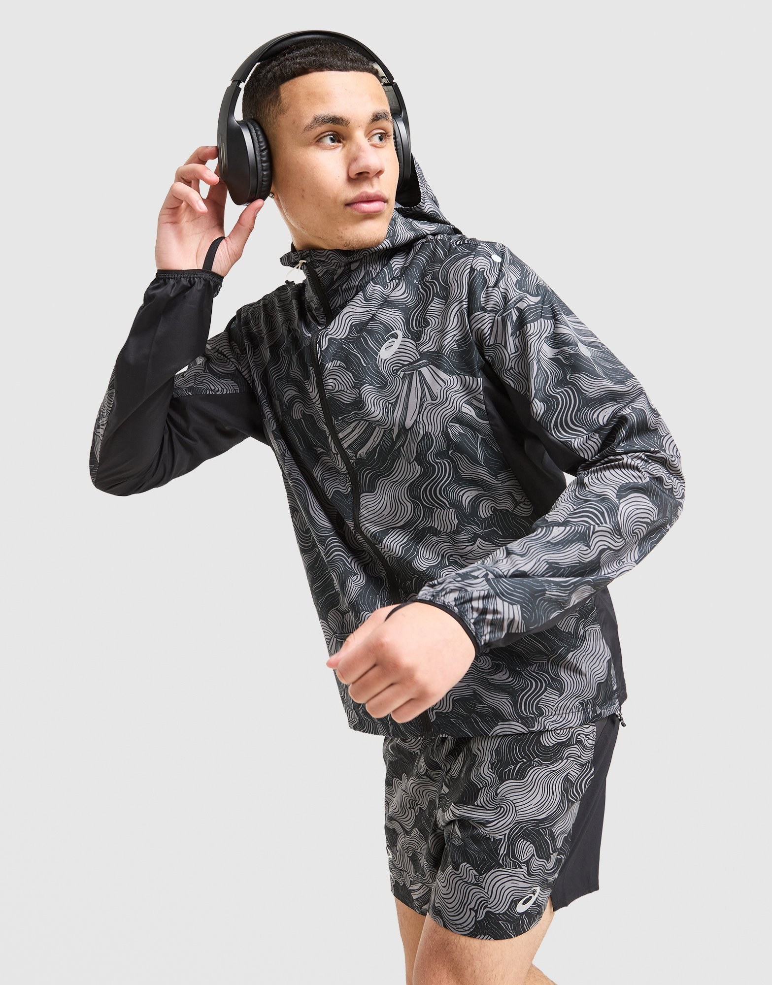 ASICS Fujitrail All Over Print Jacket