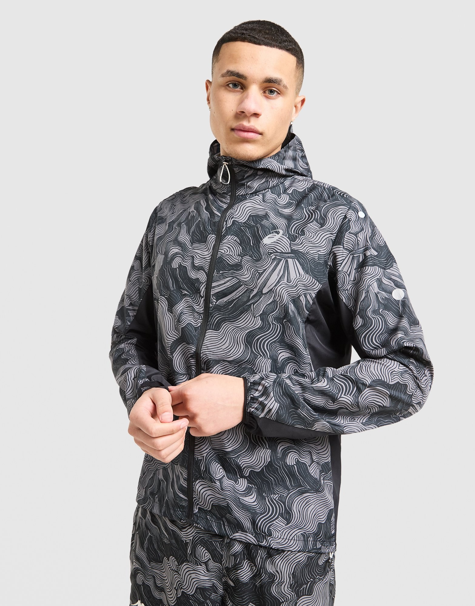 ASICS Fujitrail All Over Print Jacket