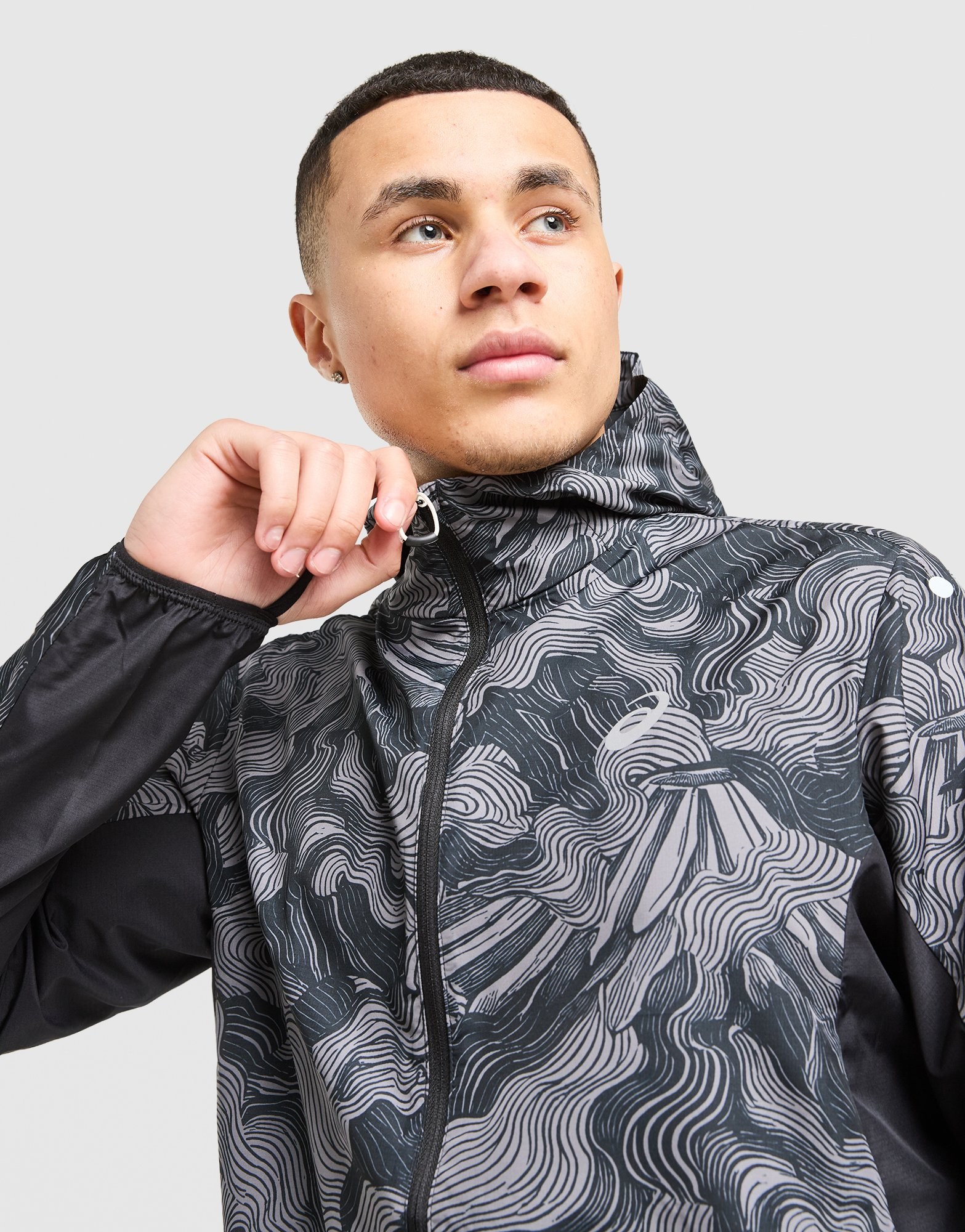 ASICS Fujitrail All Over Print Jacket