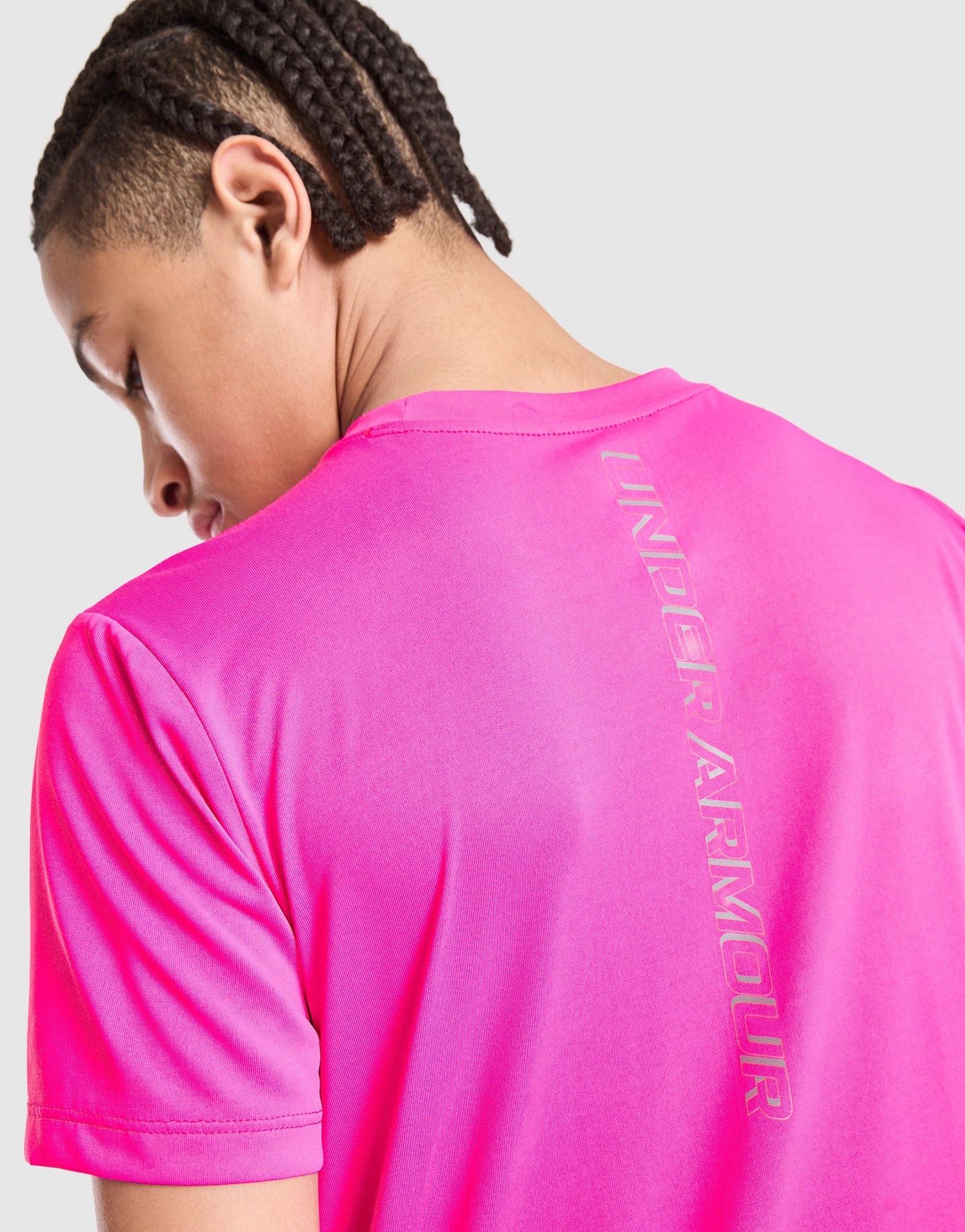 Under Armour Tech Reflective Wordmark T-Shirt Junior
