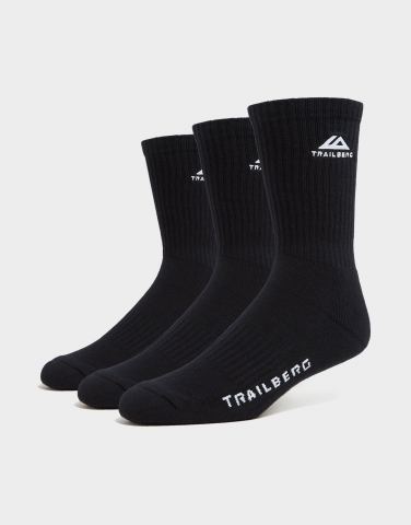 Trailberg Edgebound 3-Pack Crew Socks