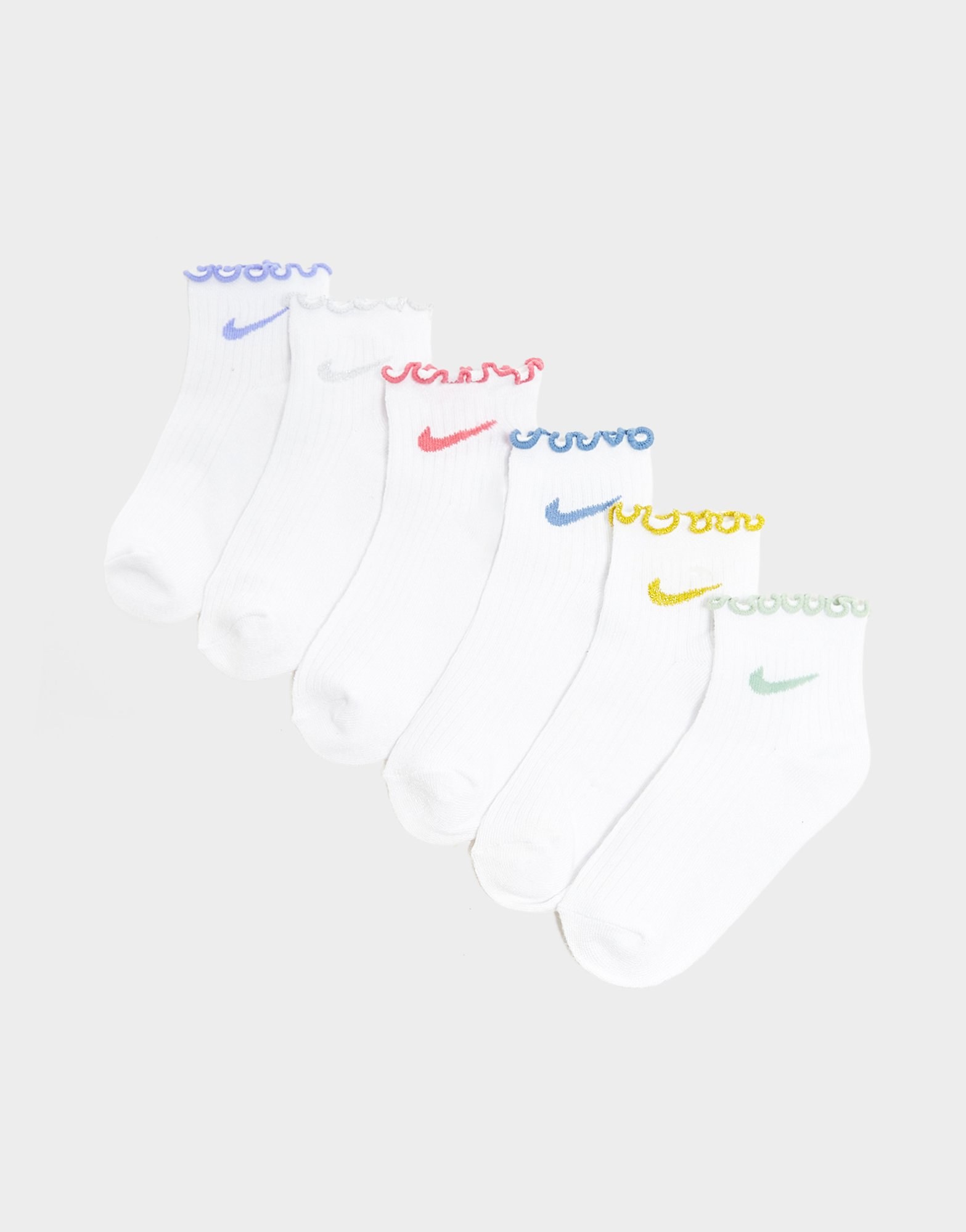 Nike 6er-Pack Ruffle Kurzsocken Kinder